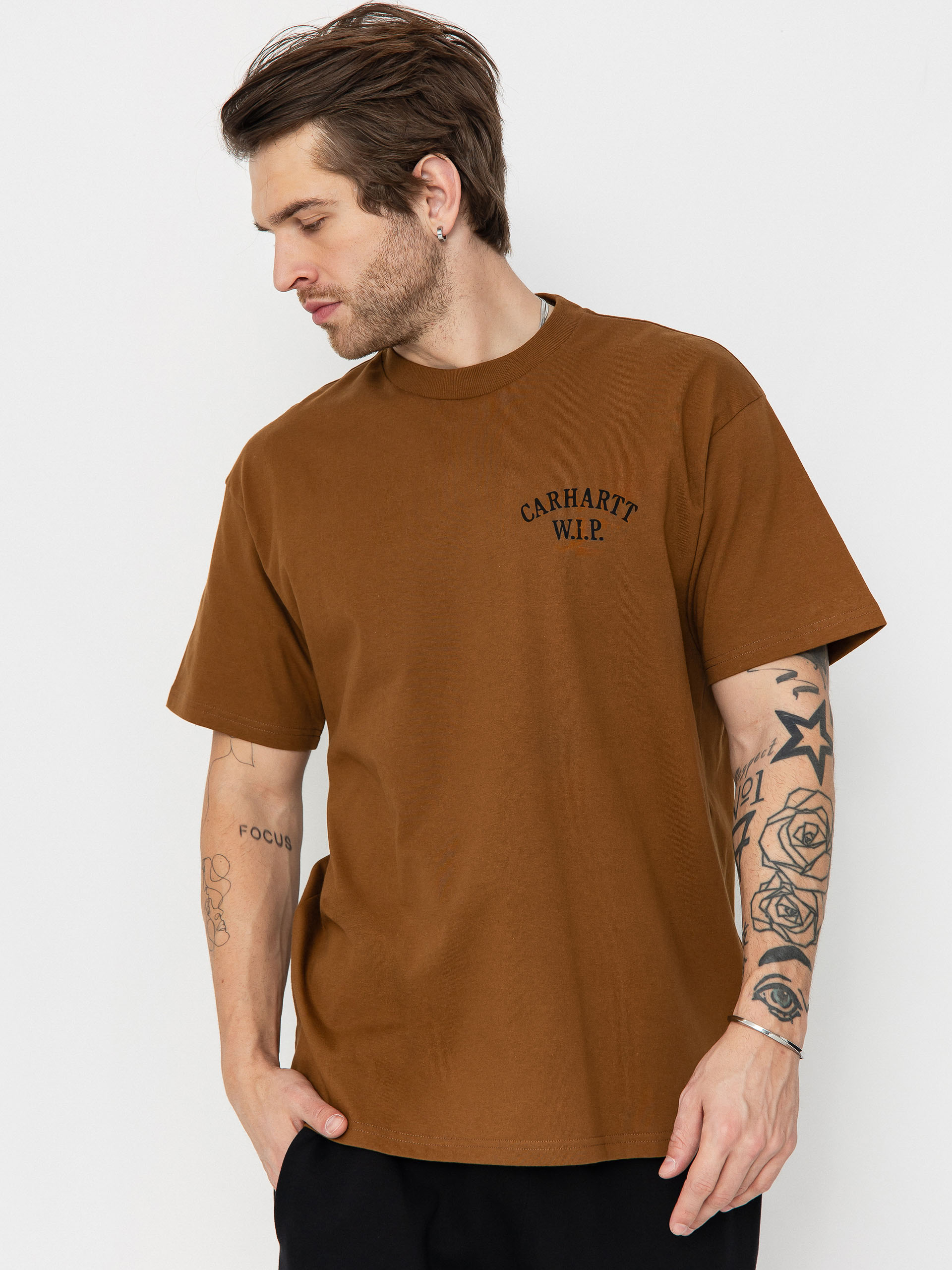 Carhartt WIP Cabinetry T-Shirt (hamilton brown/black)