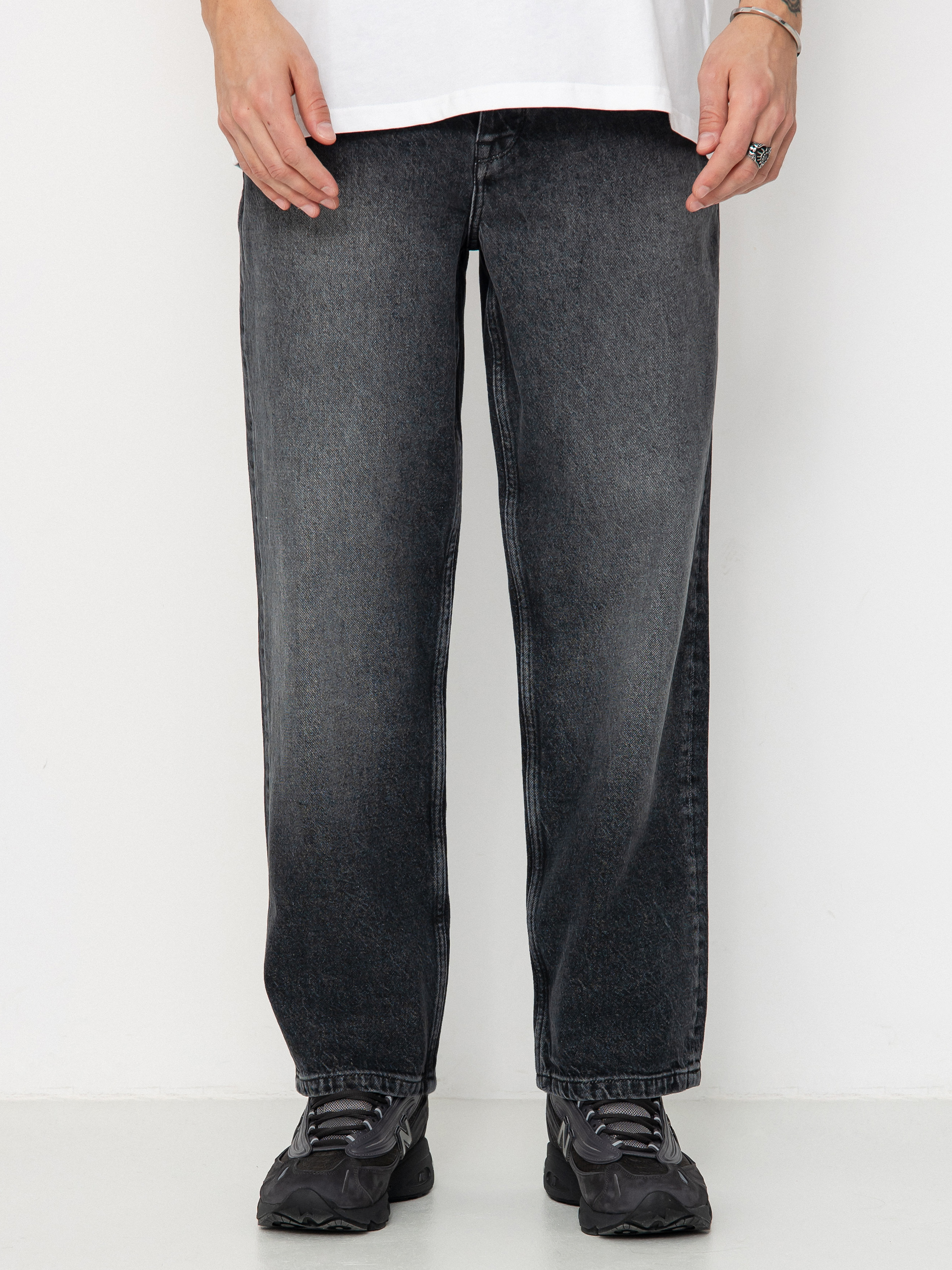 Homeboy X Tra Baggy Vintage Denim Hose (vintage black)