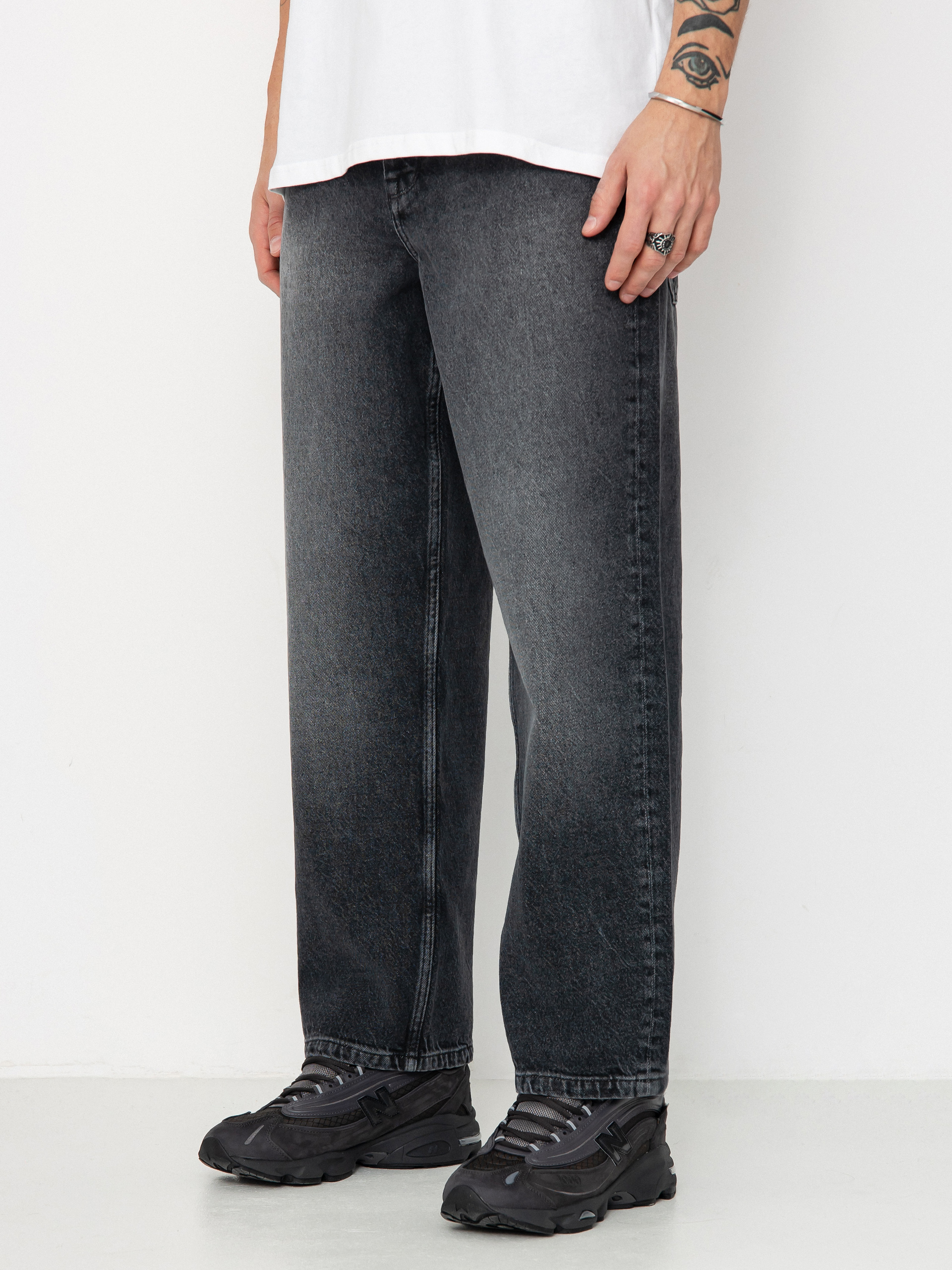 Homeboy X Tra Baggy Vintage Denim Pants (vintage black)