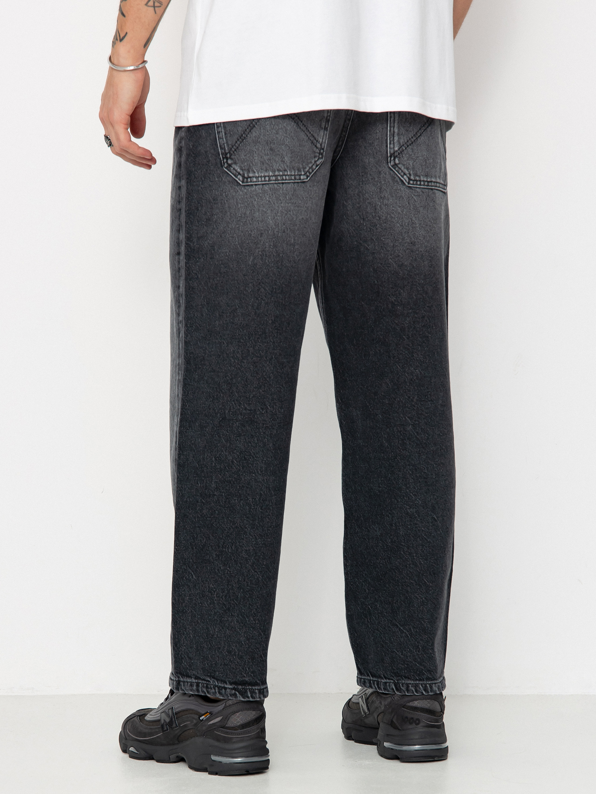 Homeboy X Tra Baggy Vintage Denim Hose (vintage black)