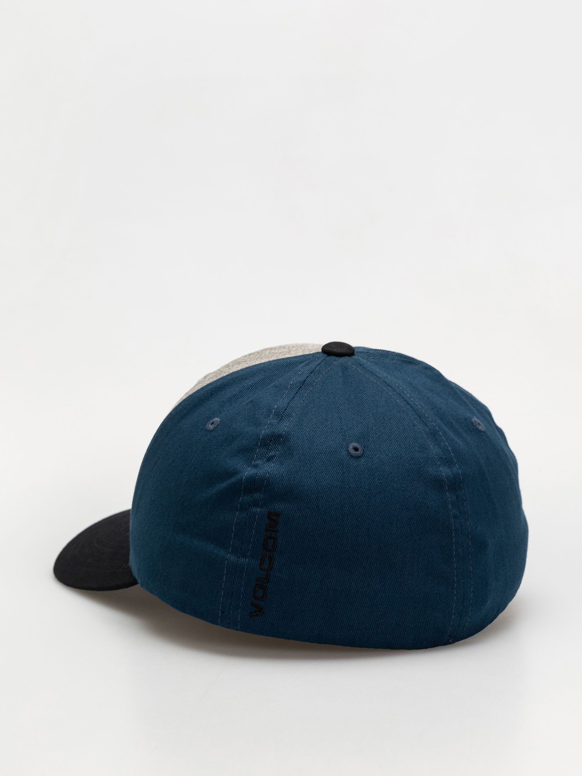 Volcom Full Stone Hthr Flexfit Cap (deep blue)