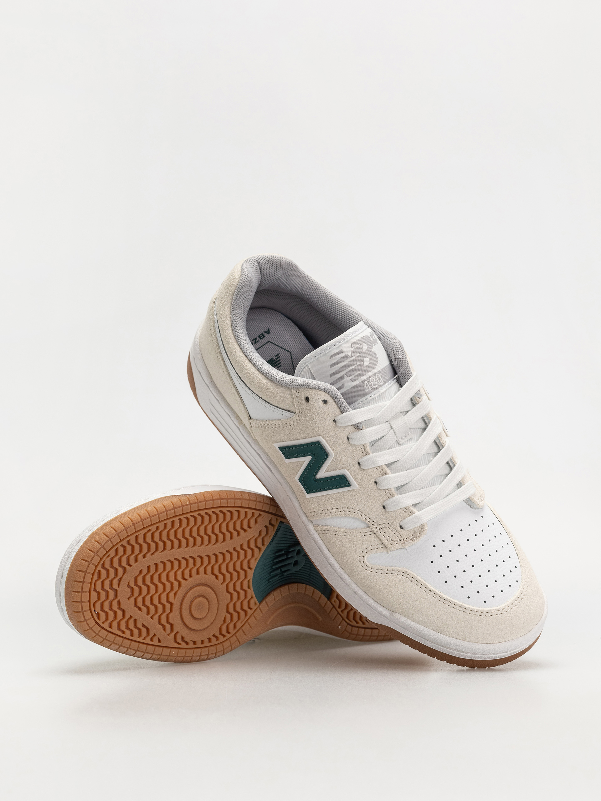 New Balance Shoes 480 (white/green)