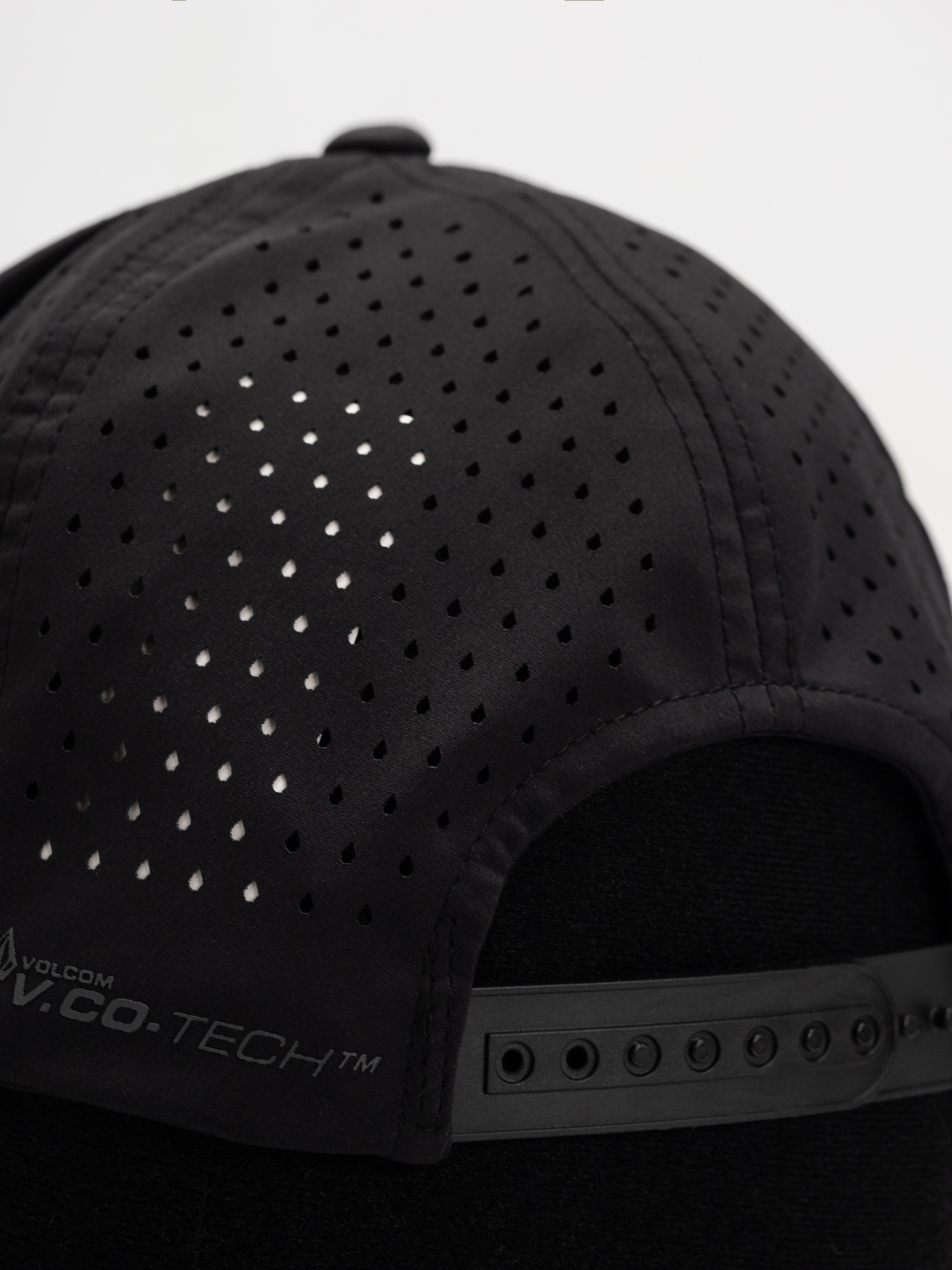 STONE  ブラックキャップ Volcom Cap Stone Vented - black (black)