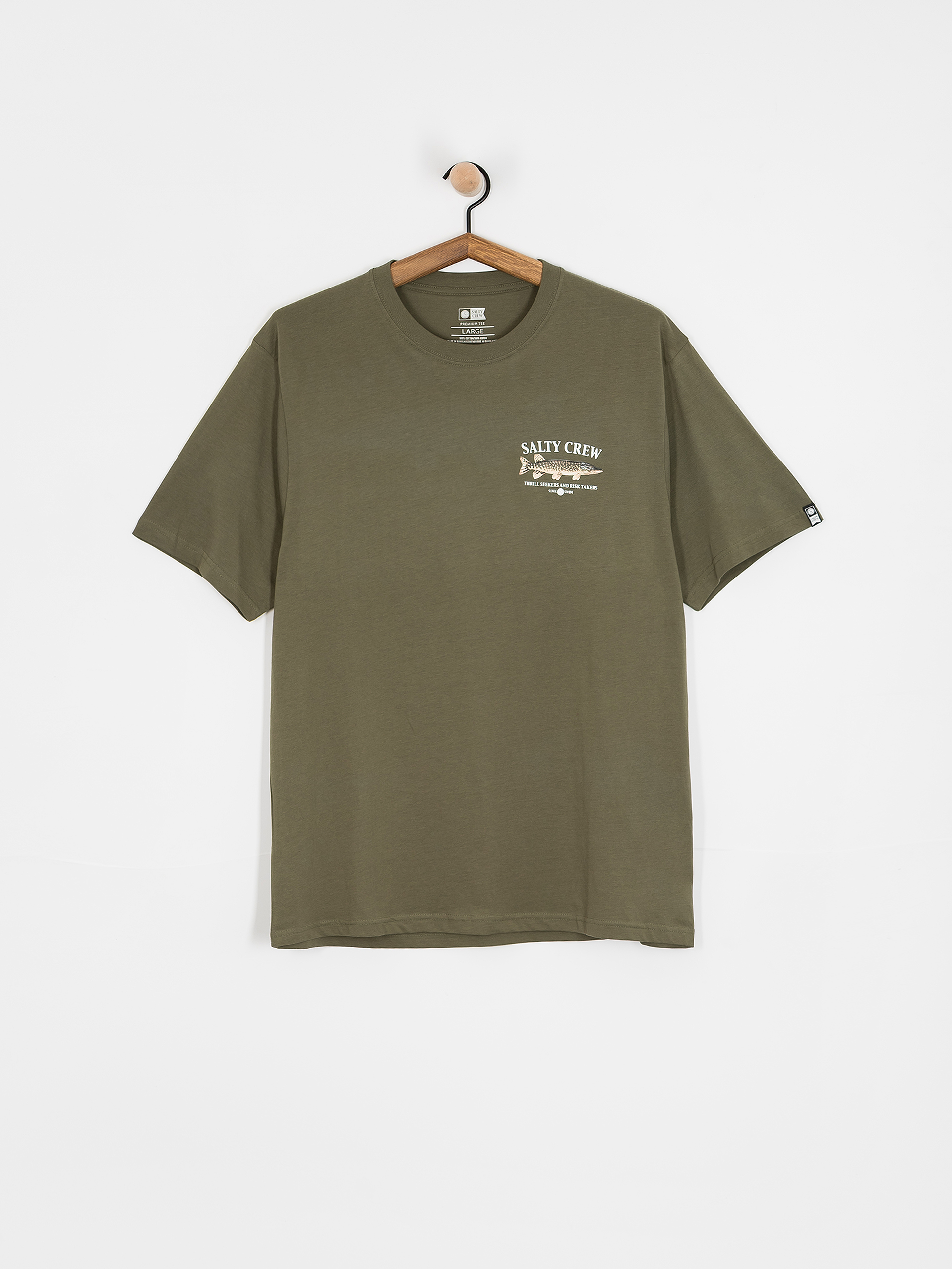 Salty Crew Euro Pike Premium T-Shirt (dusty olive)