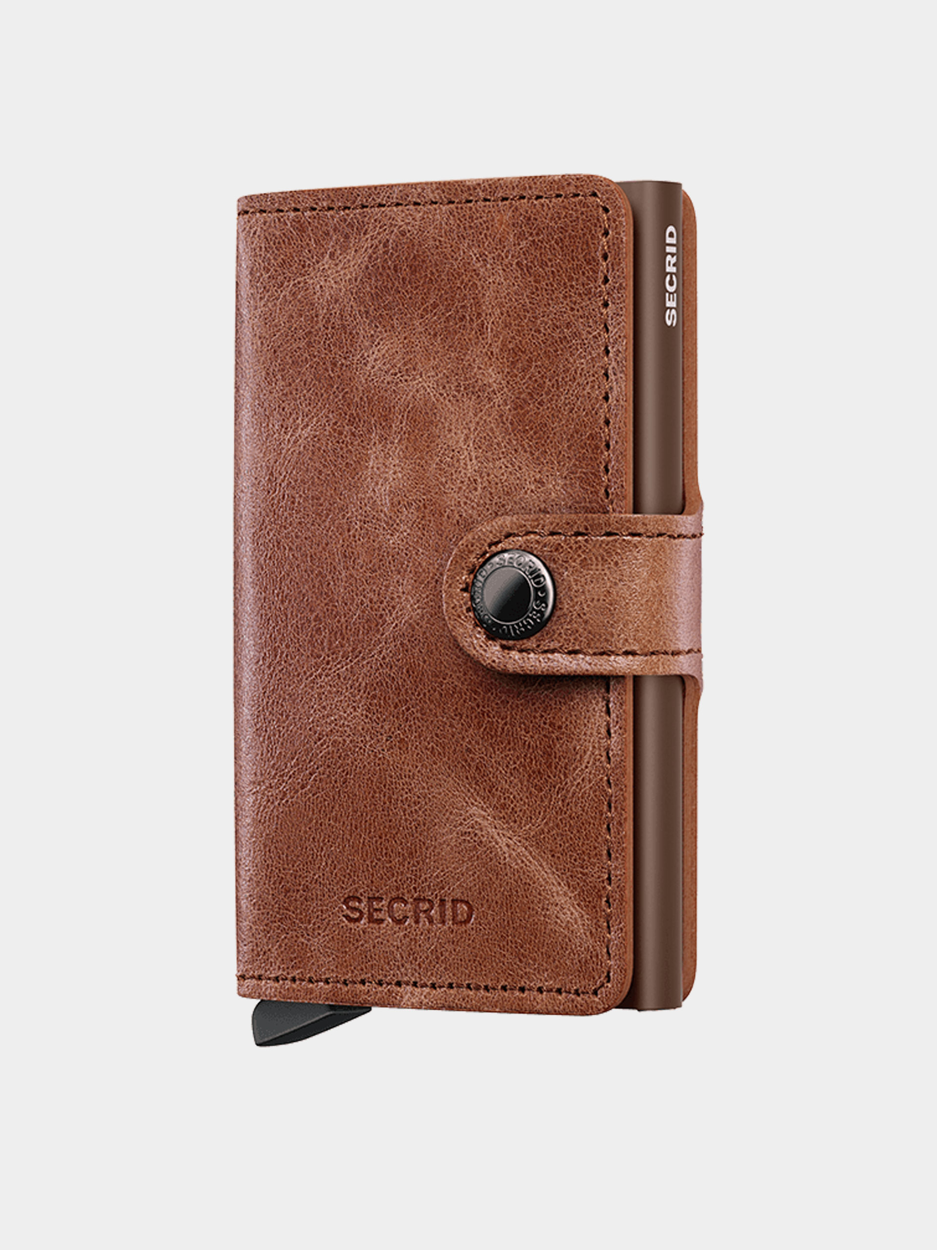 Secrid Geldbu00f6rse Miniwallet (vintage cognac brown)