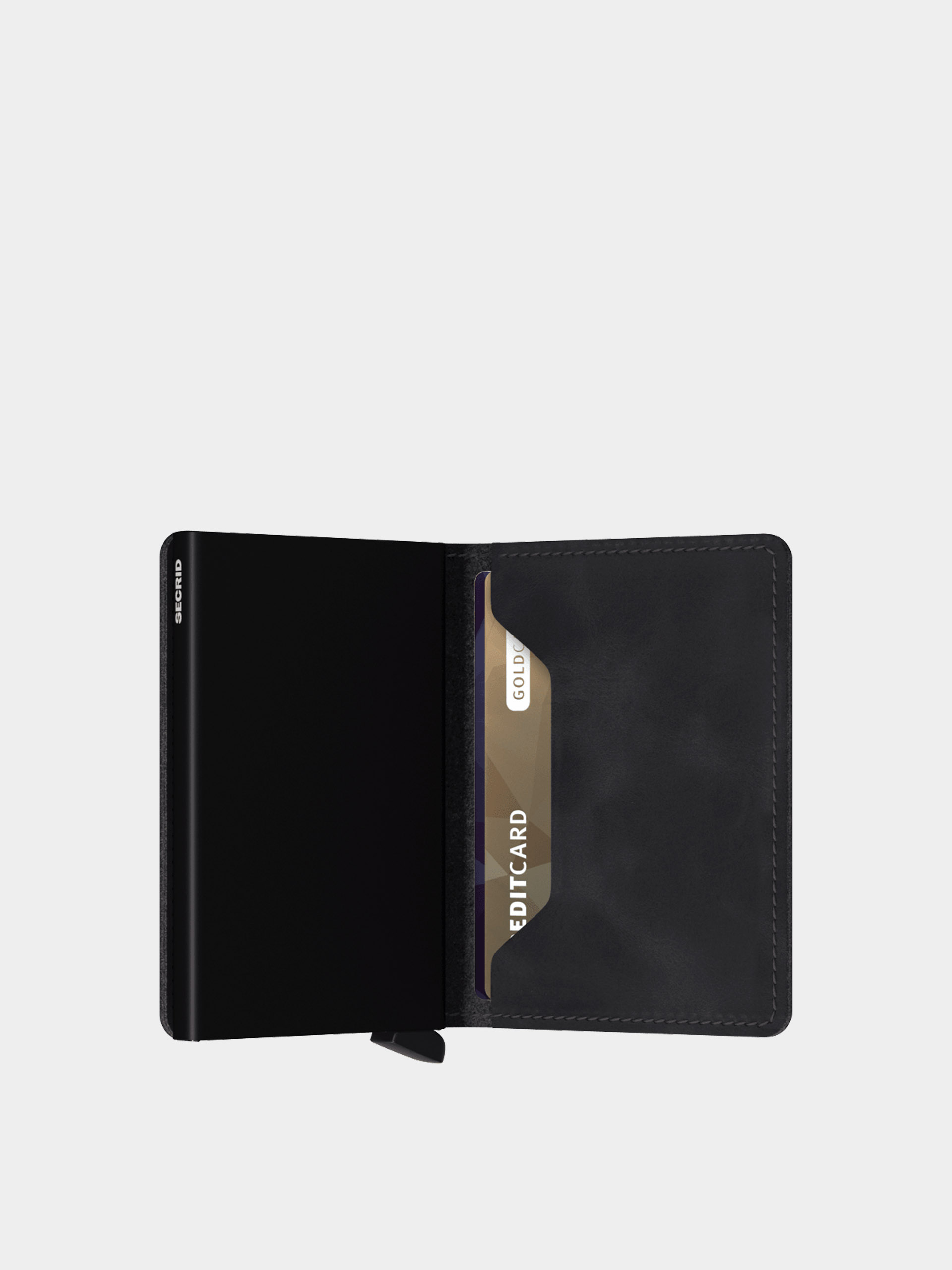 Secrid Geldbörse Slimwallet (vintage black)