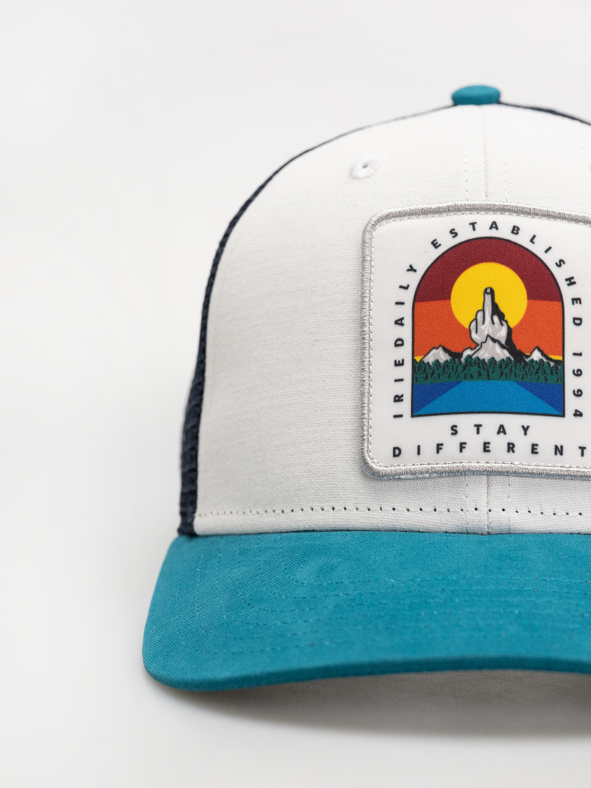 Iriedaily Cap Stonefinger (blue green)