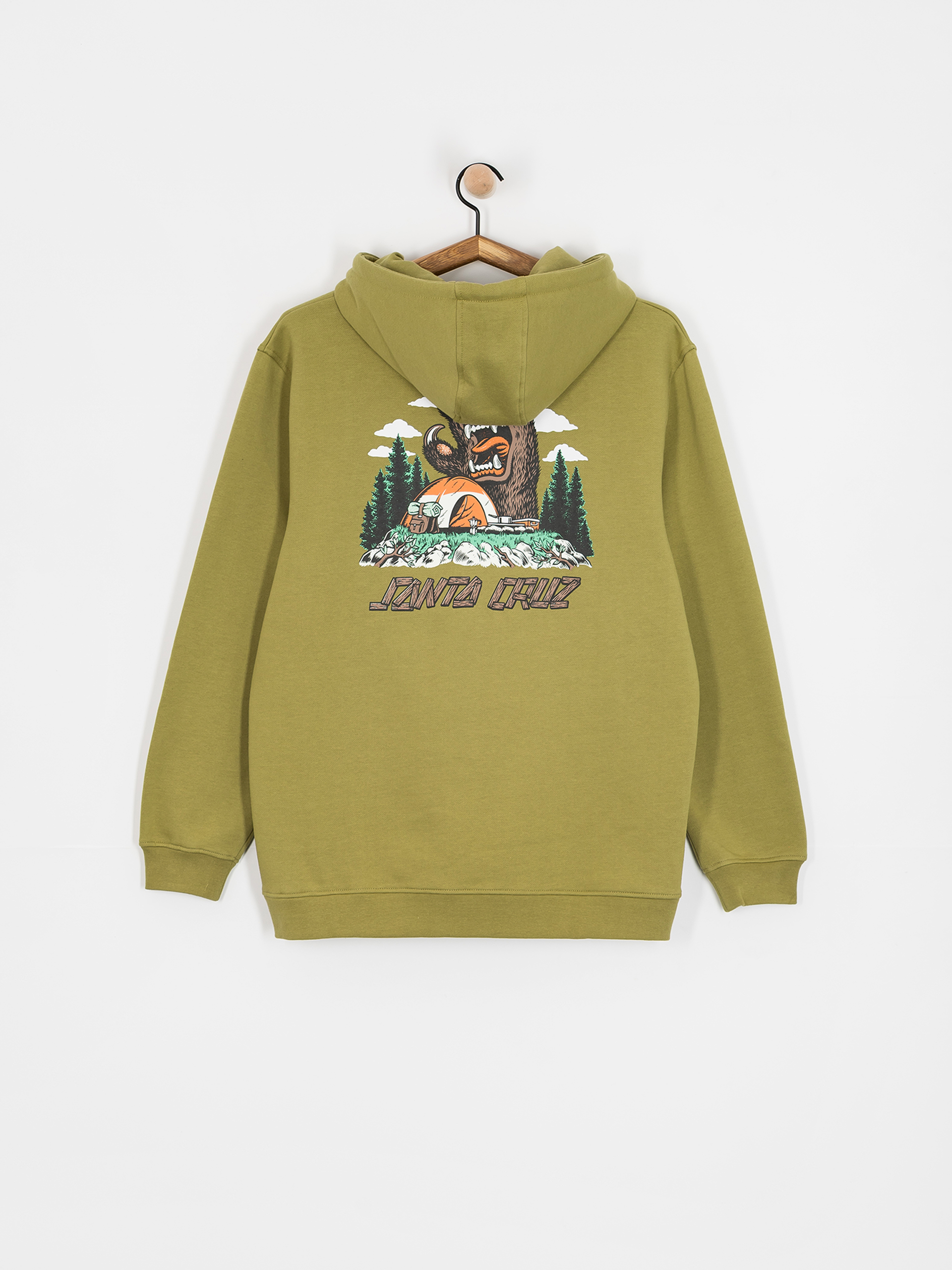 Santa Cruz Screaming Grizzly HD Hoodie (iguana)