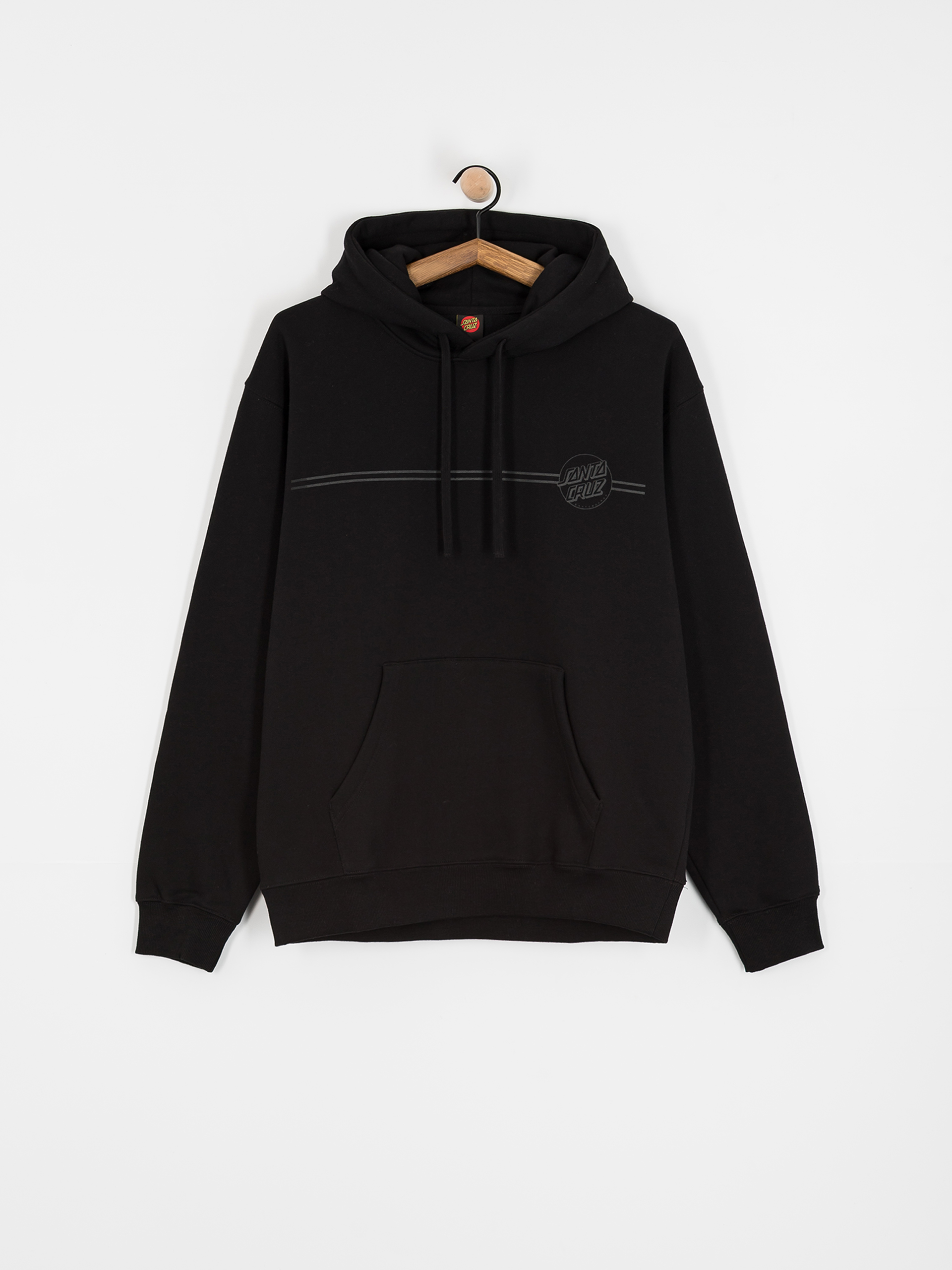 Santa Cruz Tonal Opus Dot Stripe HD Hoodie (black)