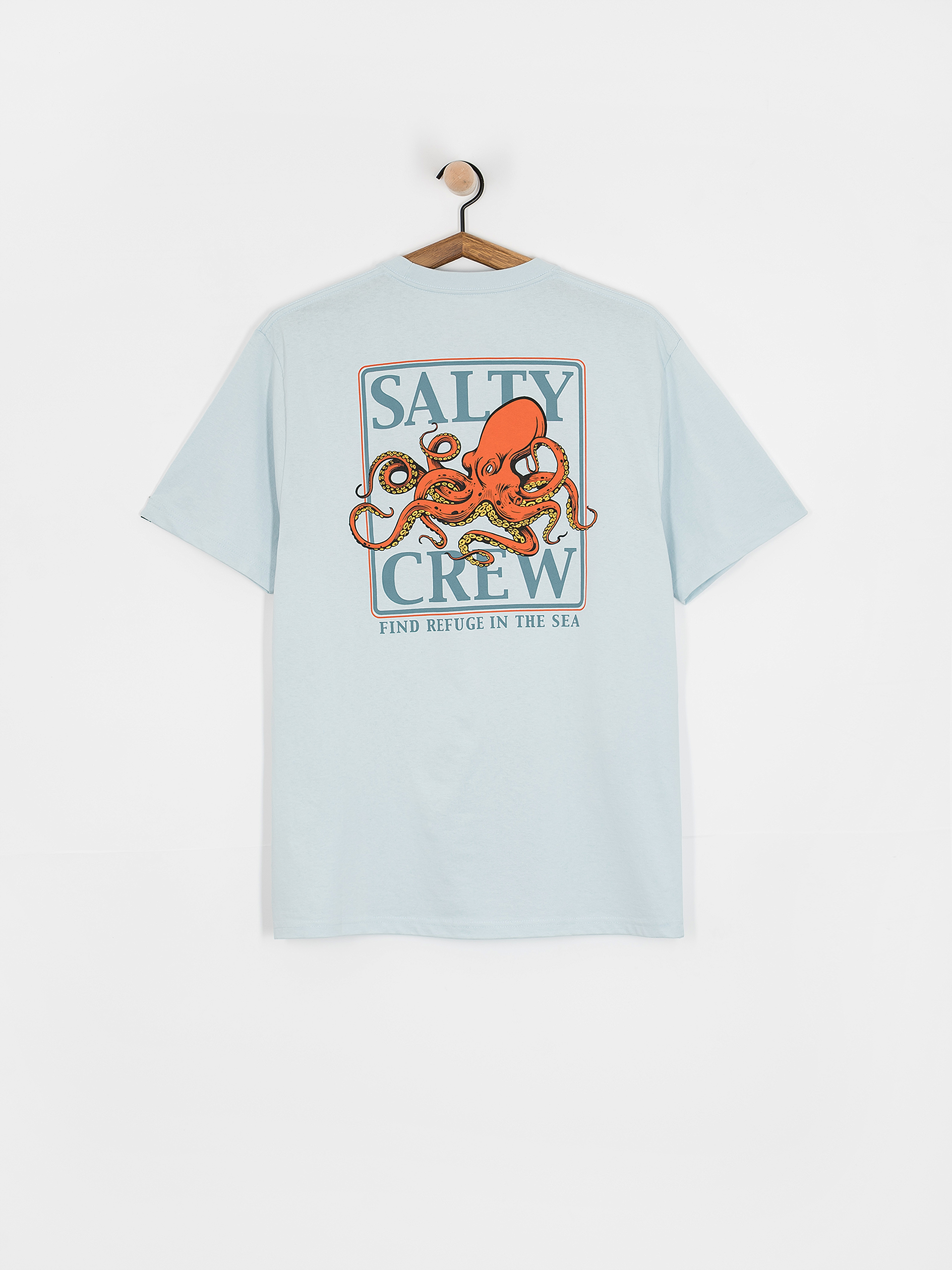 Salty Crew Ink Slinger Standard T-Shirt (blue fog)