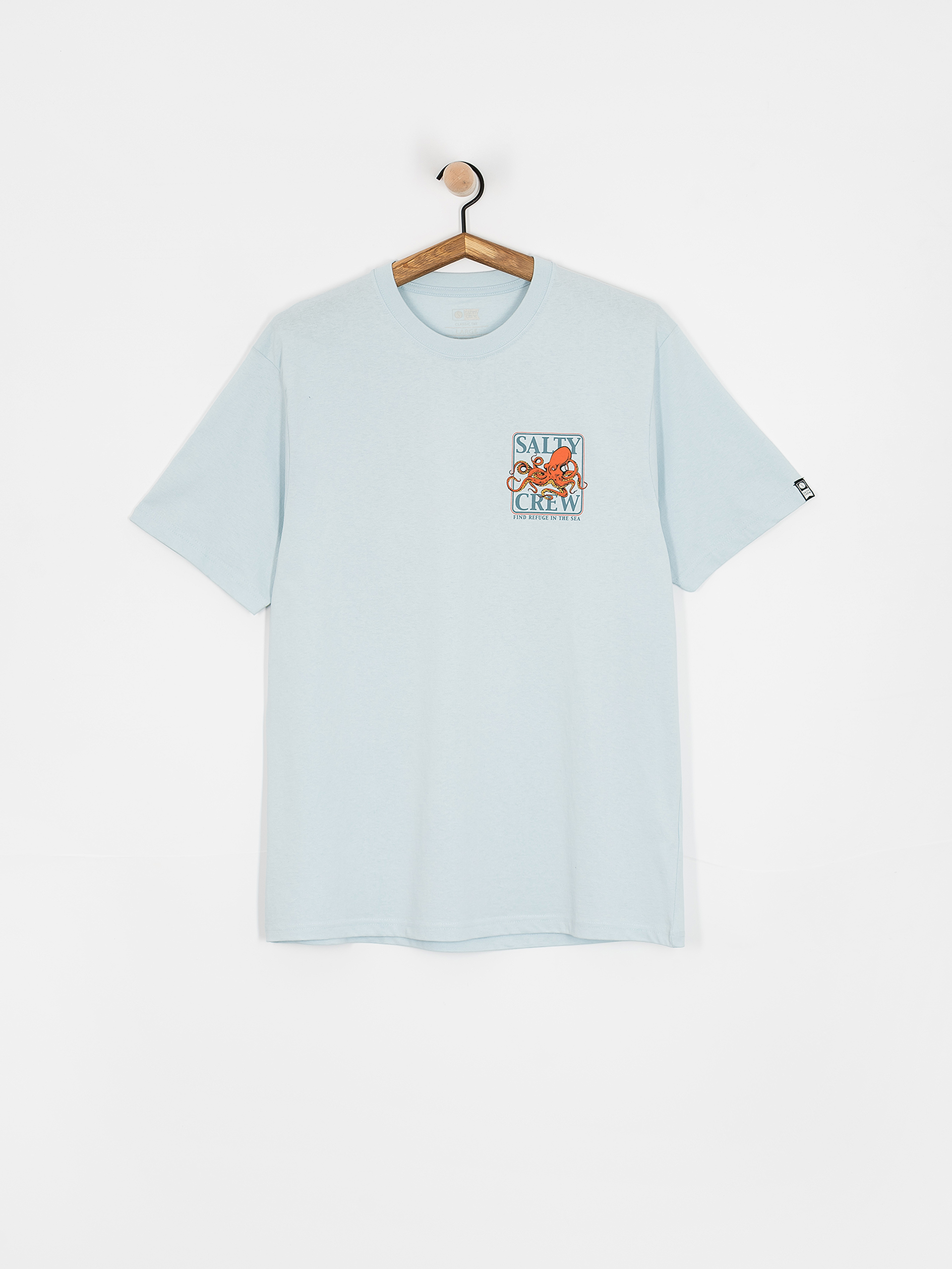 Salty Crew Ink Slinger Standard T-Shirt (blue fog)