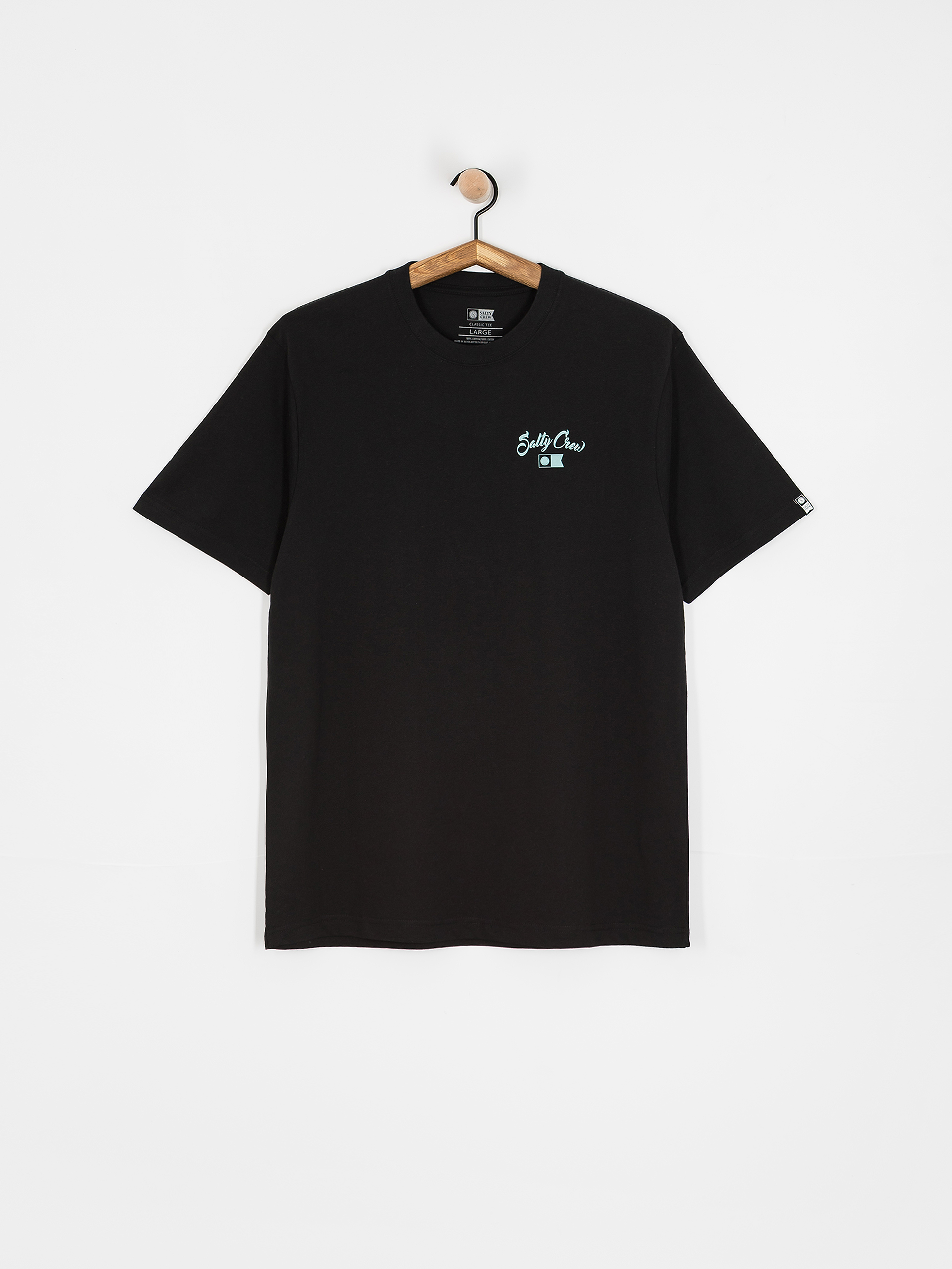 Salty Crew Red Fish Classic T-Shirt (black)