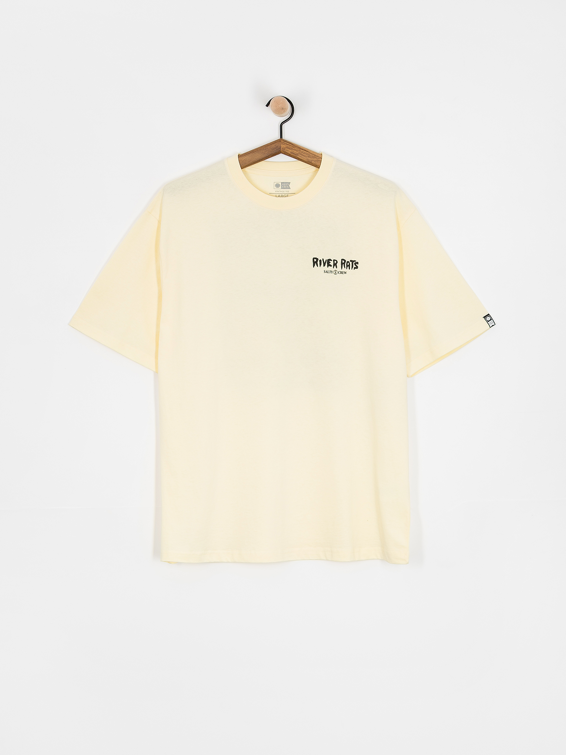 Salty Crew River Rats T-Shirt (transparent yellow)