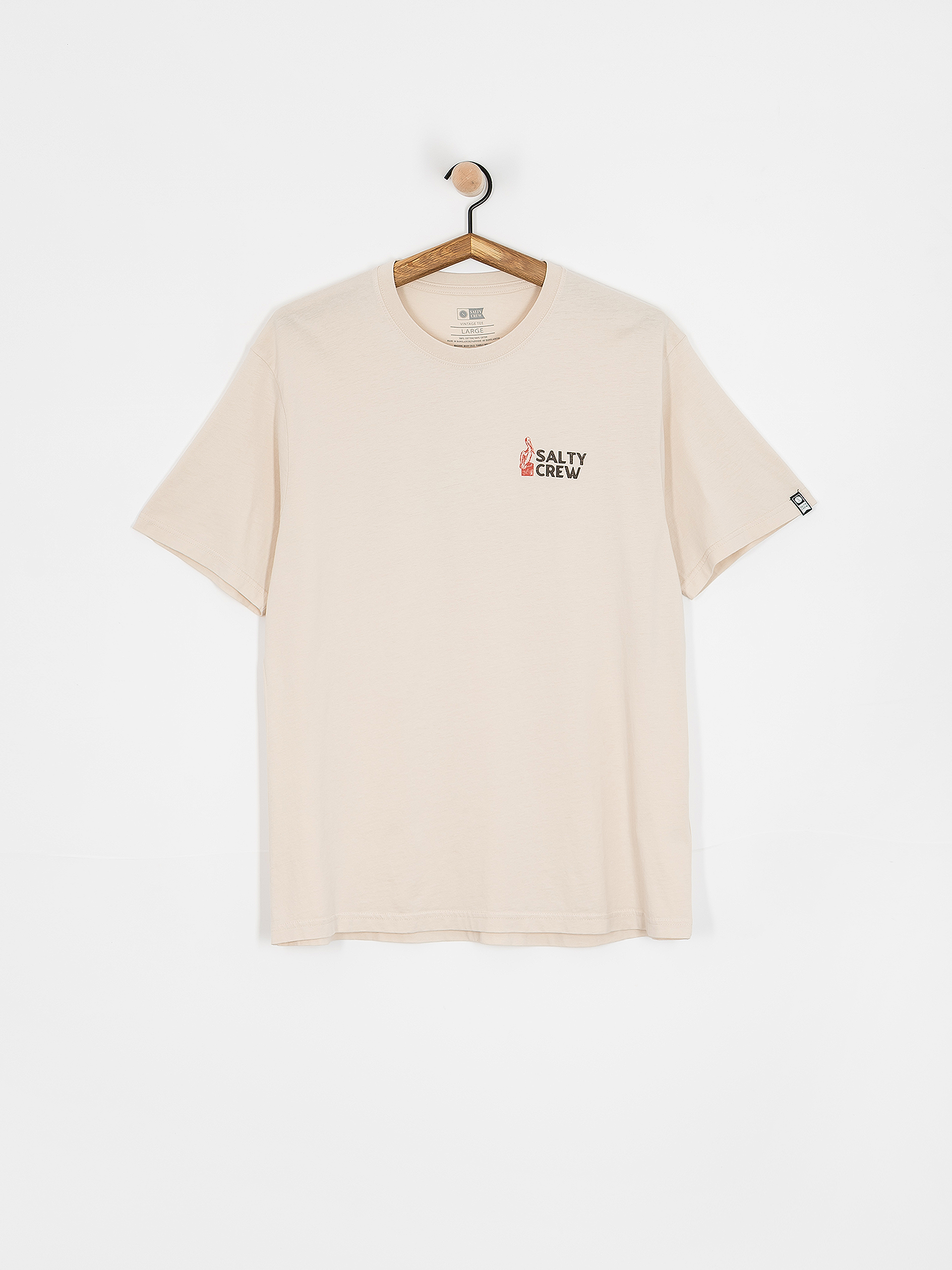 Salty Crew Stakeout T-Shirt (moonbeam)