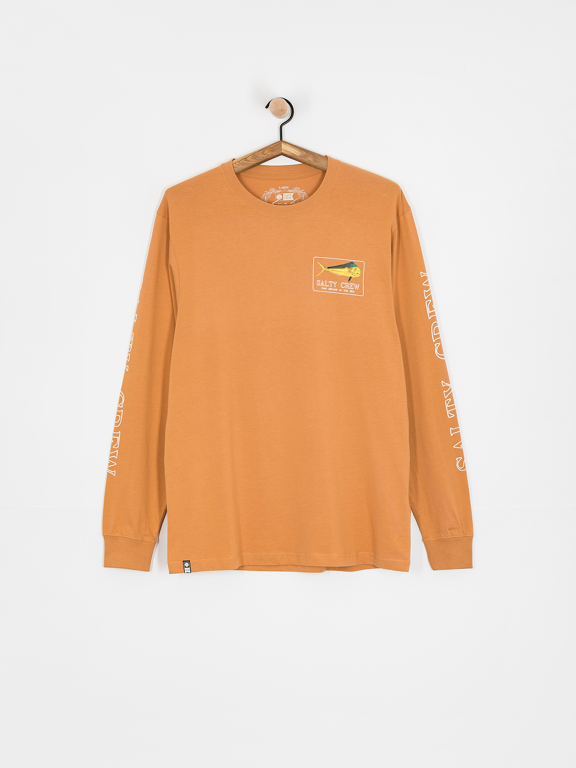 Salty Crew Golden Mahi Premium Longsleeve (clay)