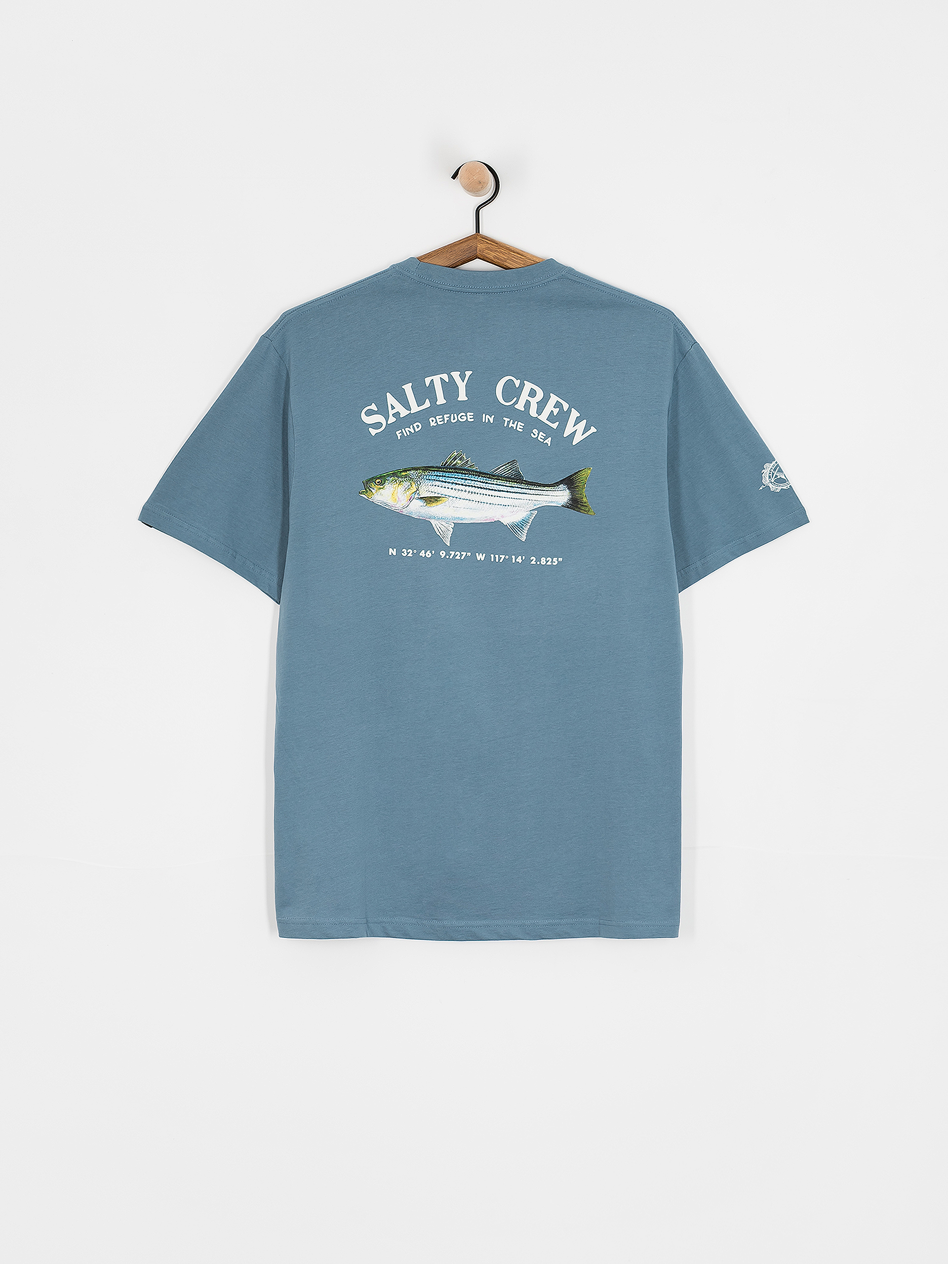 Salty Crew T-Shirt Striper (slate)