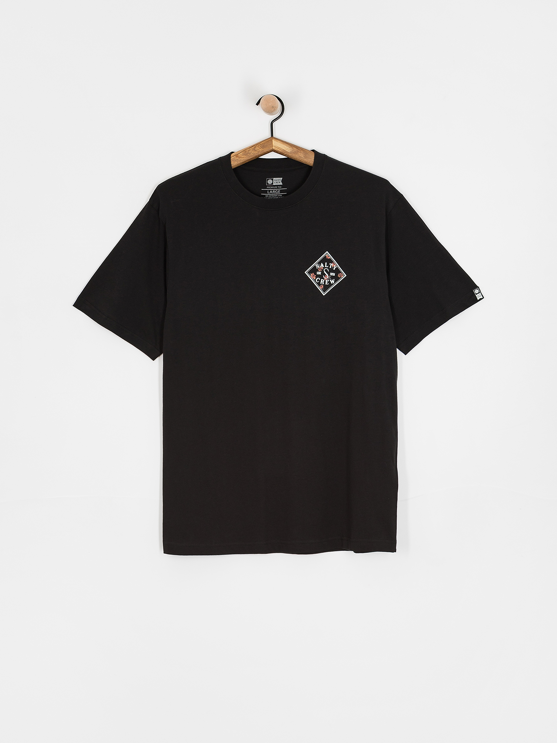 Salty Crew T-Shirt Tippet Fill (black)
