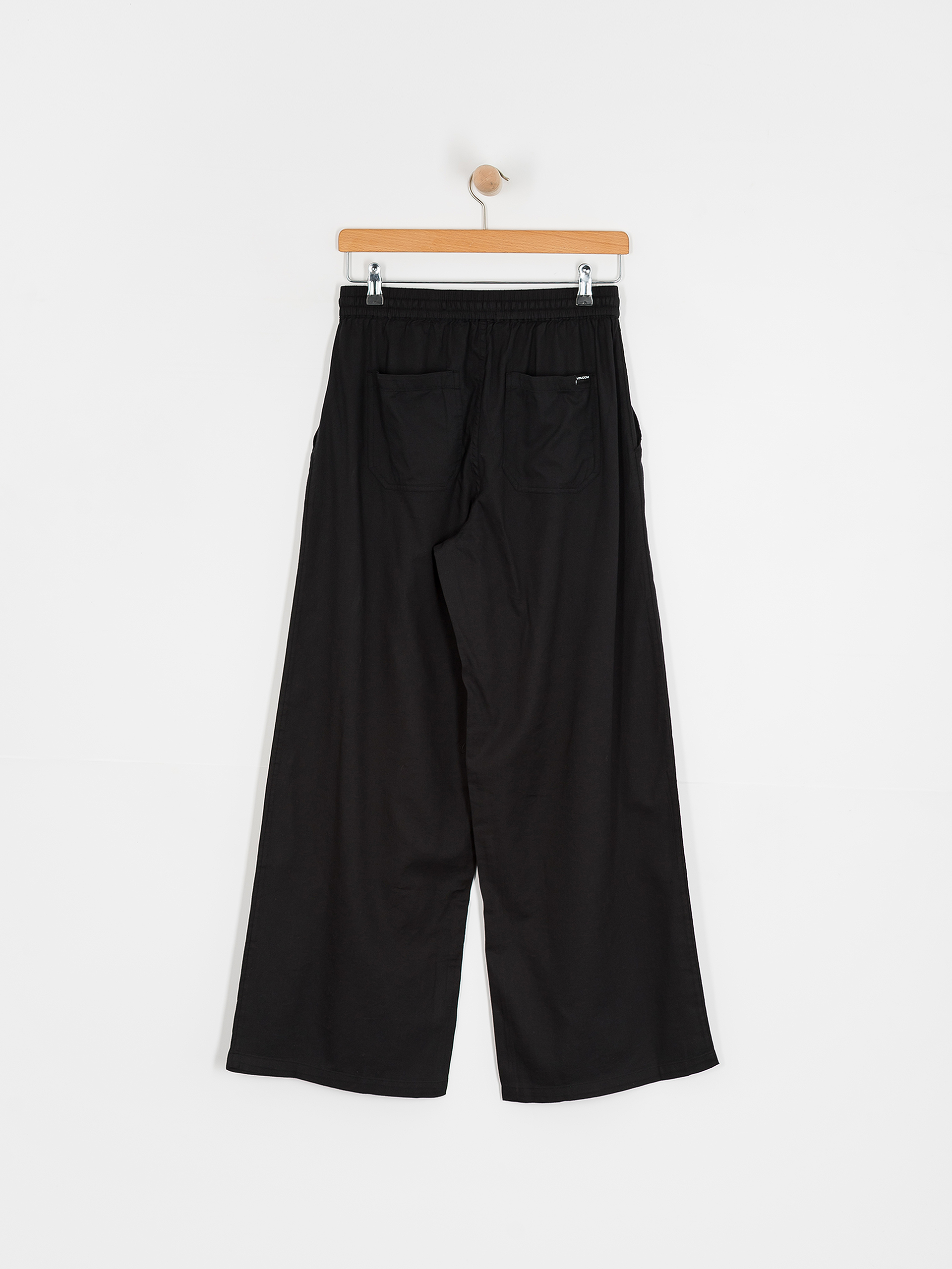 【新古品/アウトレット】 VOLCOM 女性用 ブラック フレアパンツ M/M Volcom Pants Dropping In Wmn - black (black)