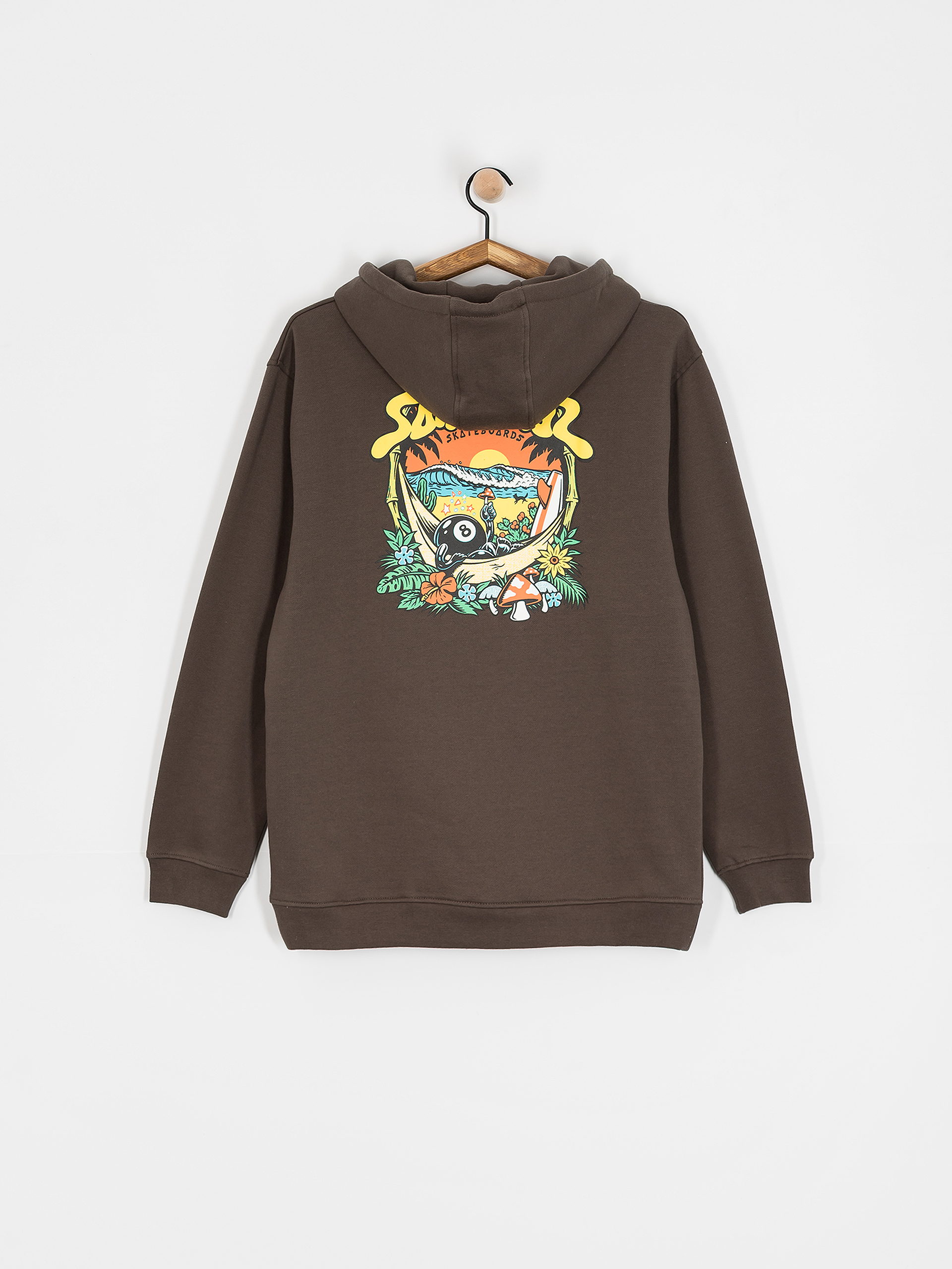 Santa Cruz Hoodie Winkowski 8Baller Trip HD - black (washed black)