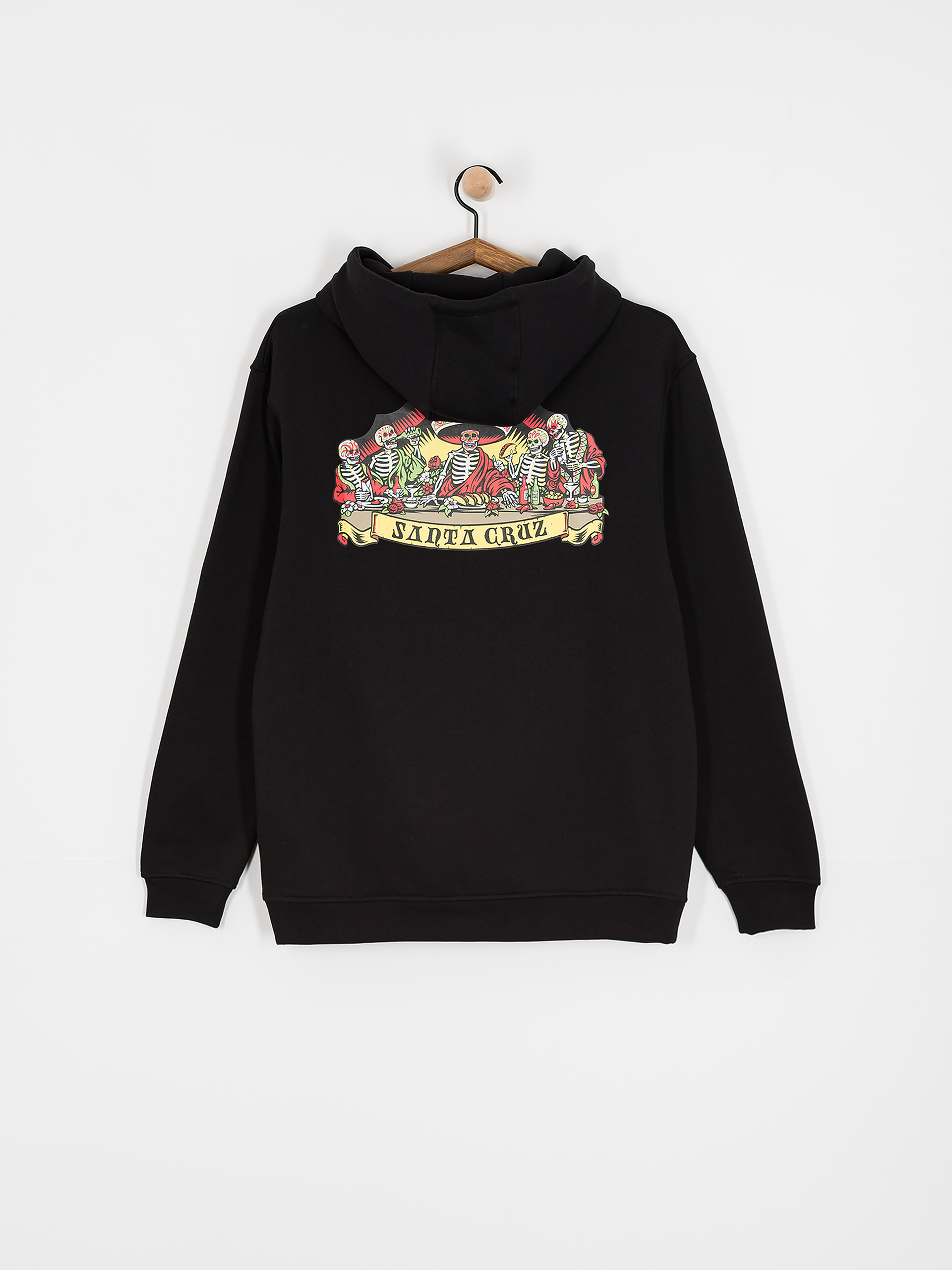 Santa Cruz Hoodie Guzman Scroll Front HD (black)