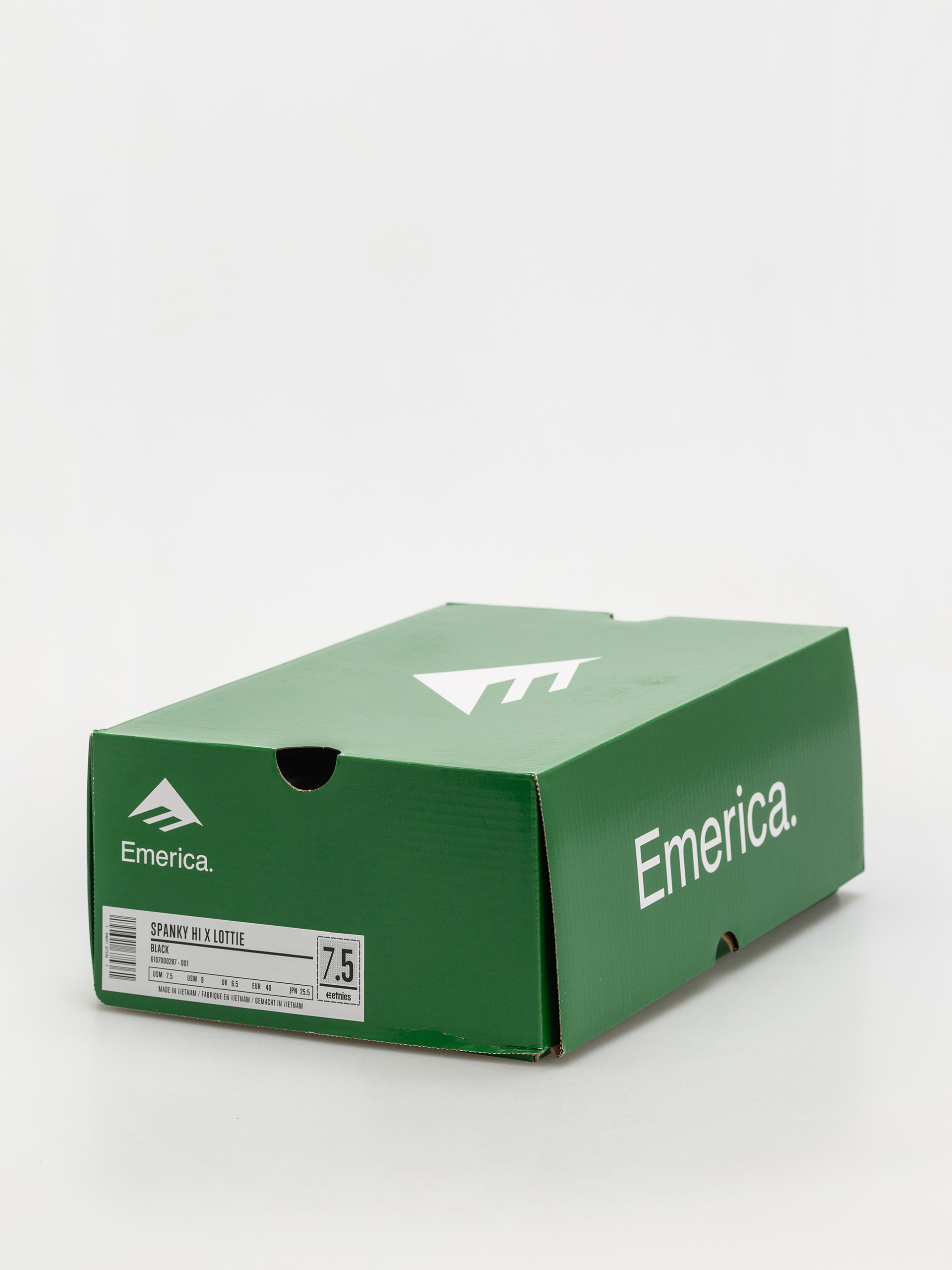 Emerica Shoes Spanky Hi X Lottie (black)