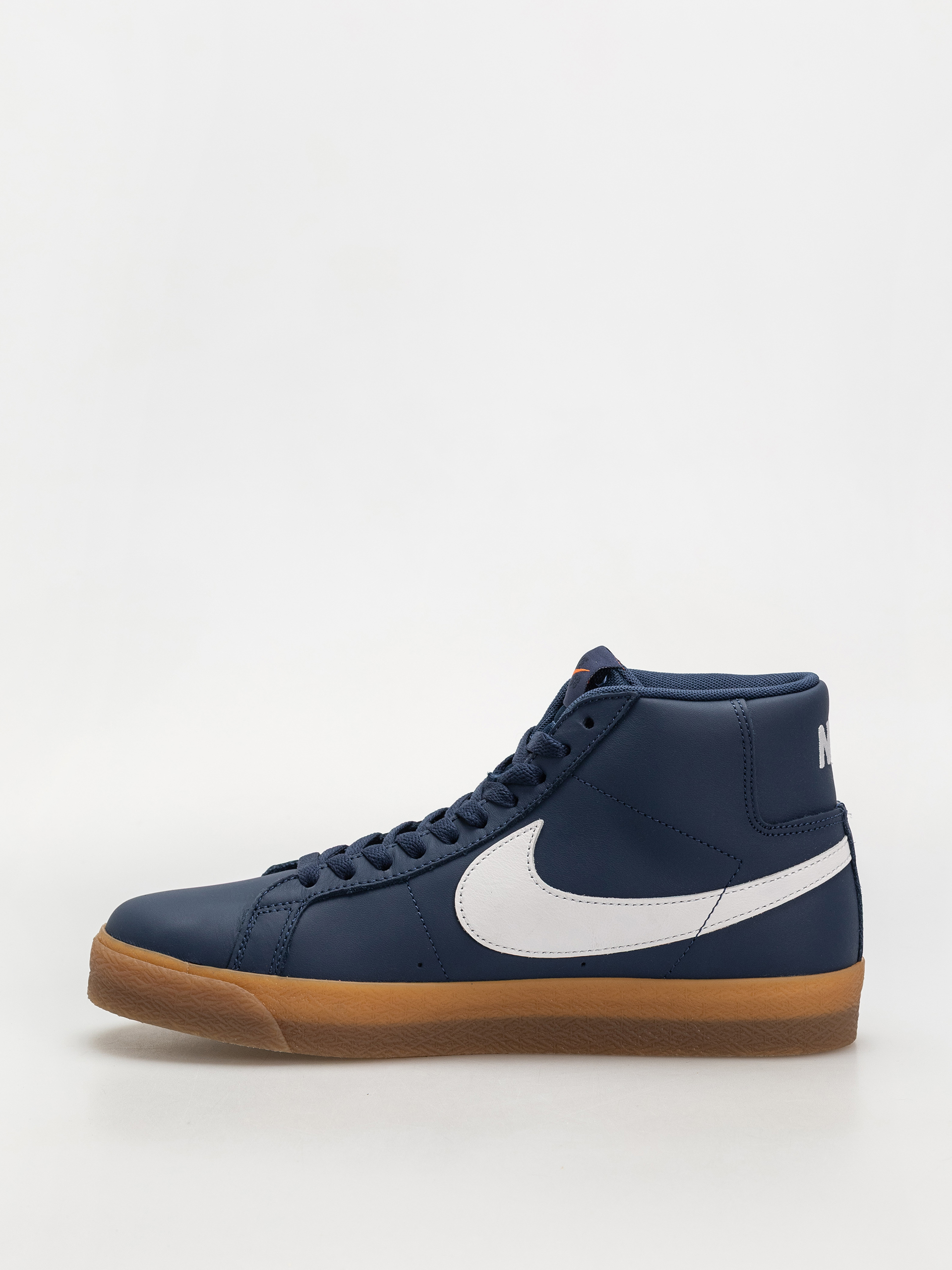 Nike SB Zoom Blazer Mid Iso Schuhe (navy/white navy gum light brown)