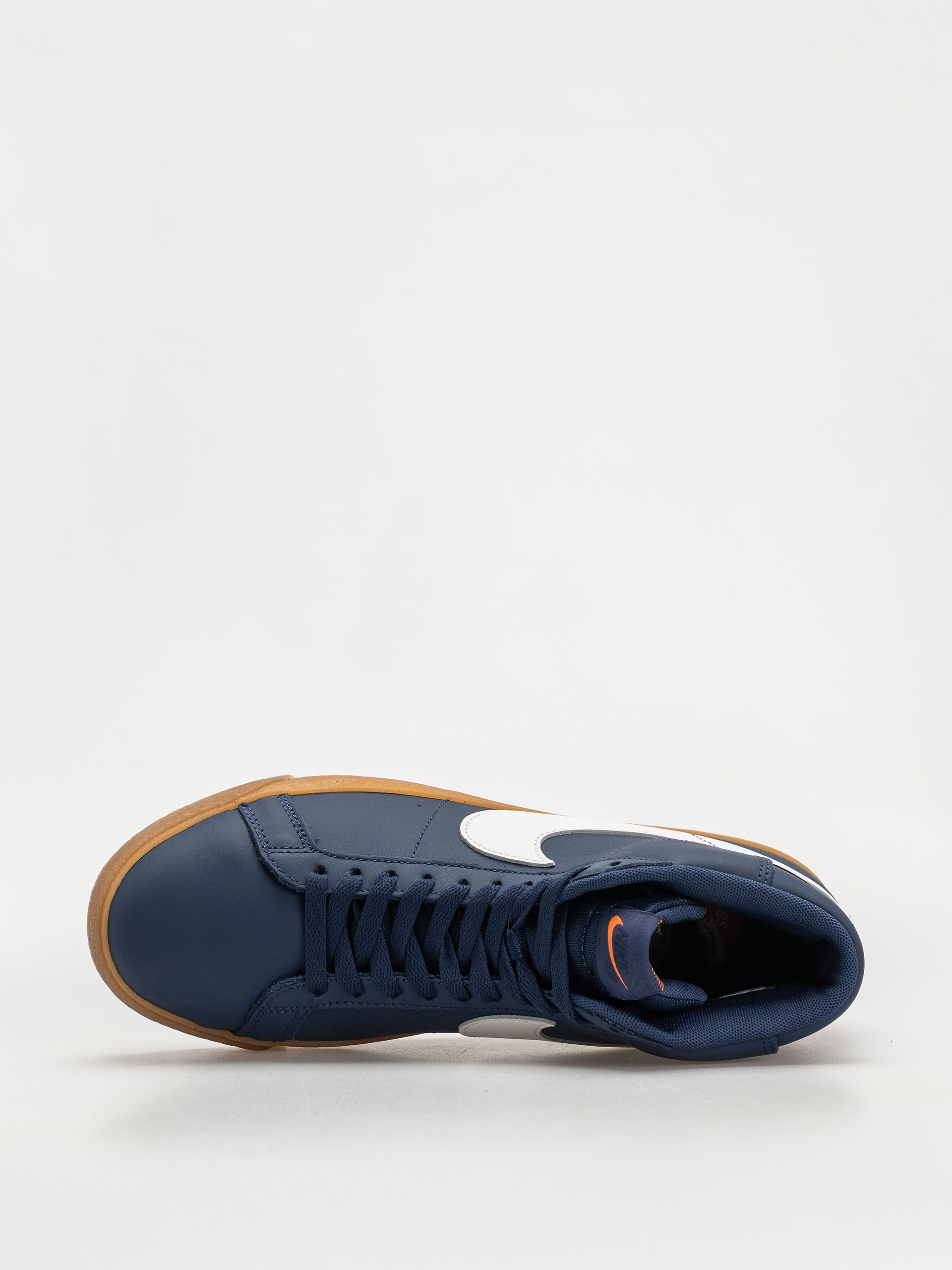 Nike SB Zoom Blazer Mid Iso Schuhe (navy/white navy gum light brown)