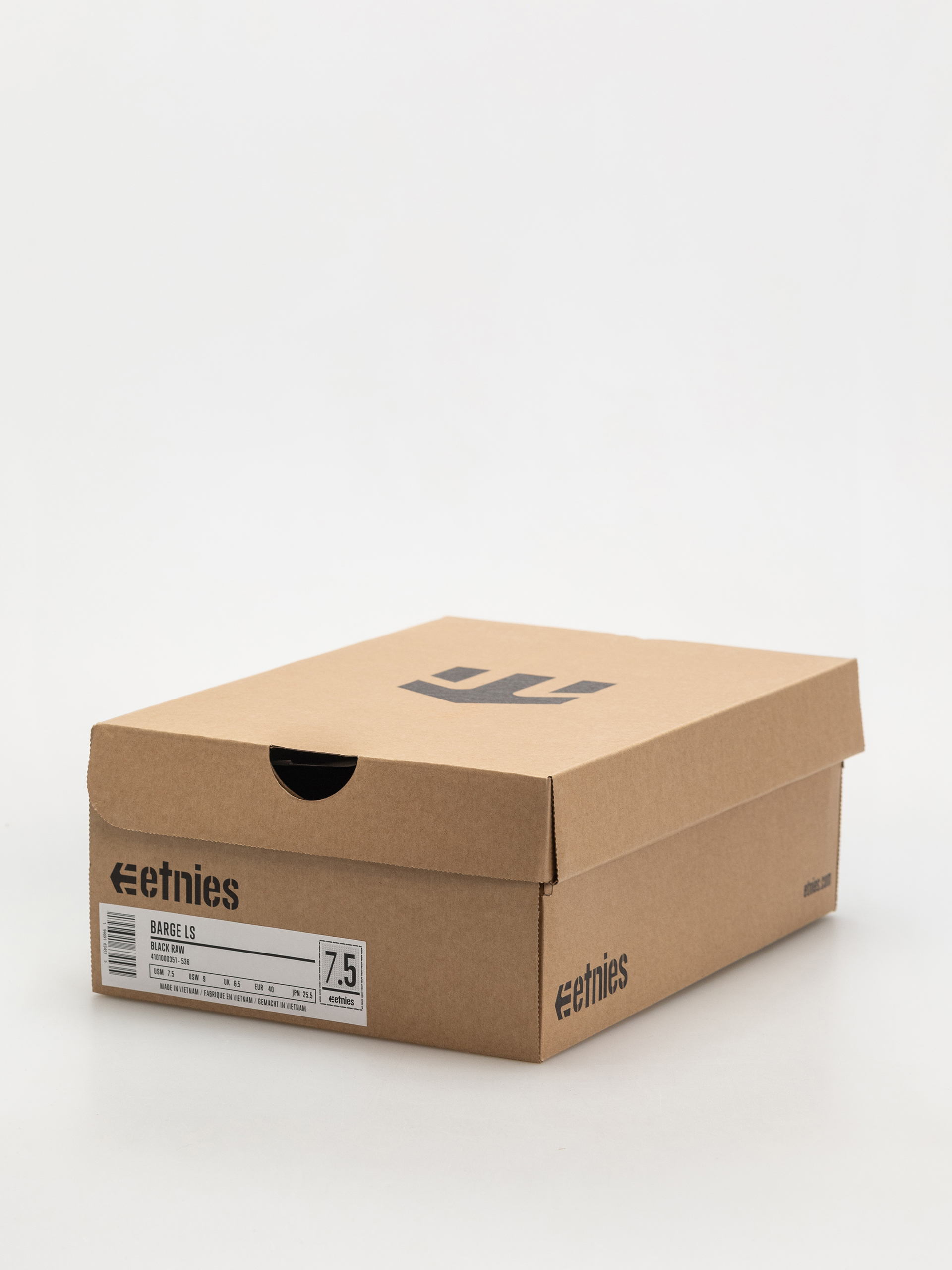 Etnies Shoes Barge Ls (black raw)