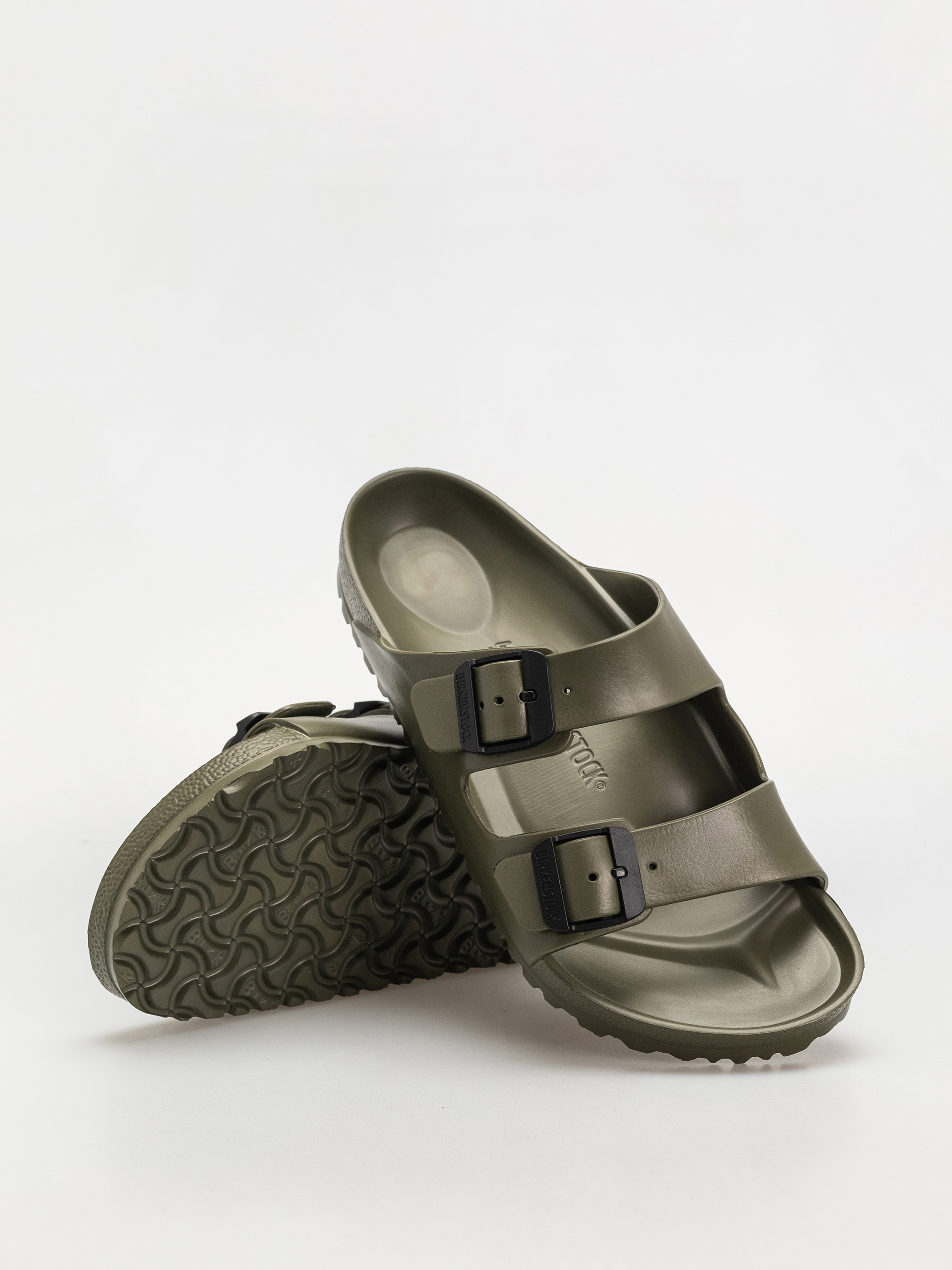Birkenstock Arizona Stealth Buckle EVA Regular Flip-flops (khaki/black)