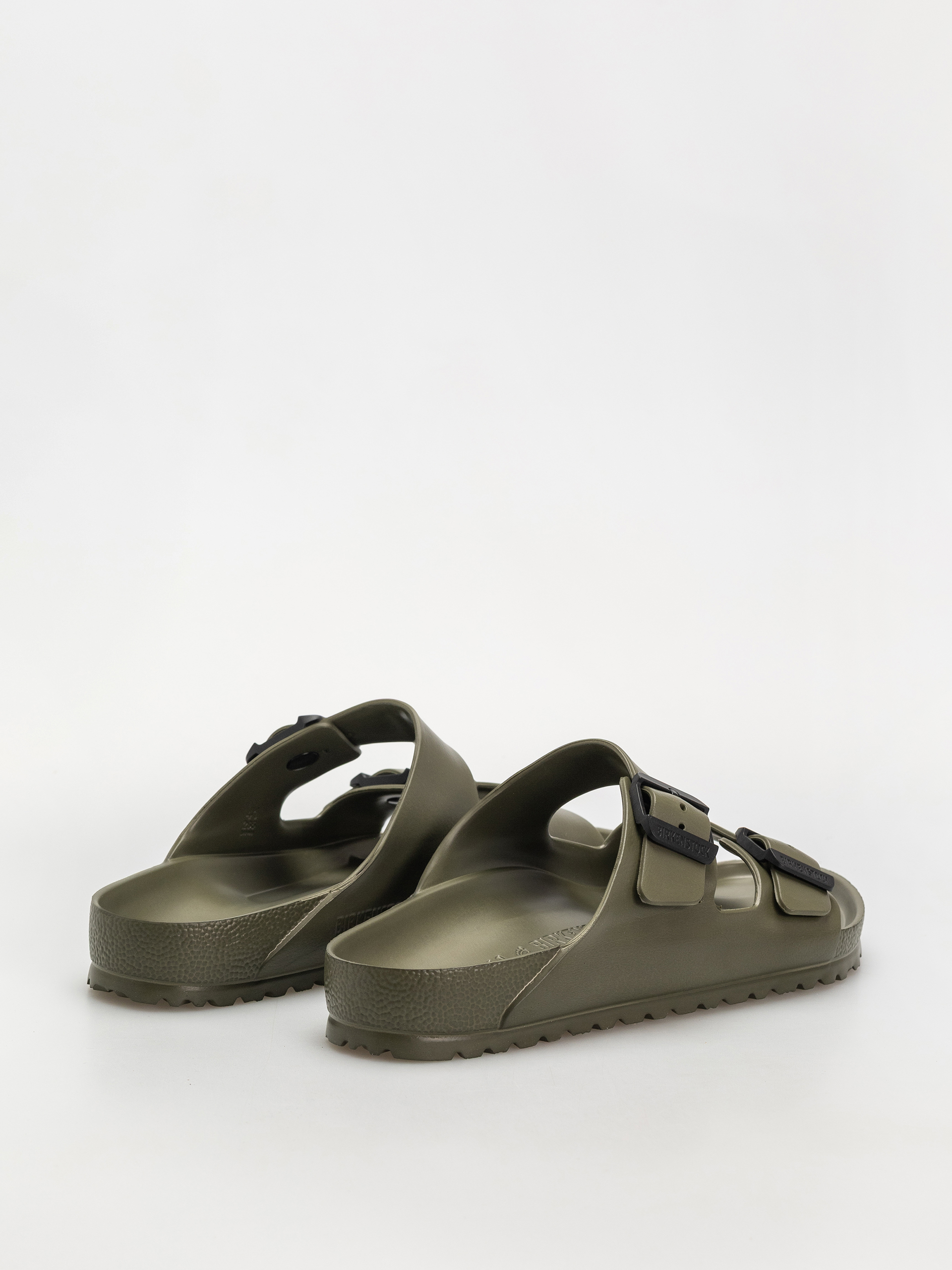 Birkenstock Arizona Stealth Buckle EVA Regular Flip Flops (khaki/black)