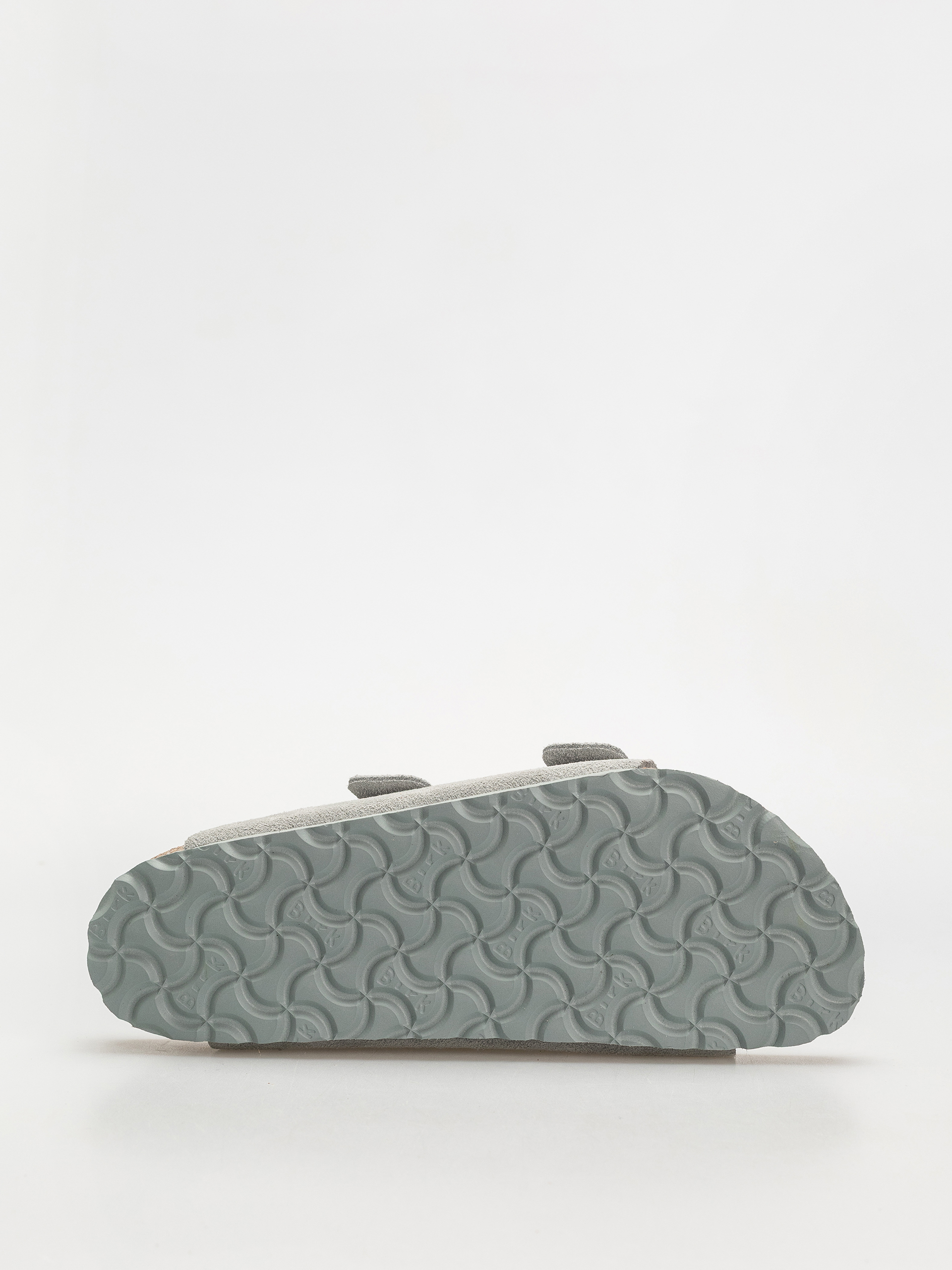 Birkenstock Arizona Suede Leather Narrow Wmn Flip-flops (pure sage)