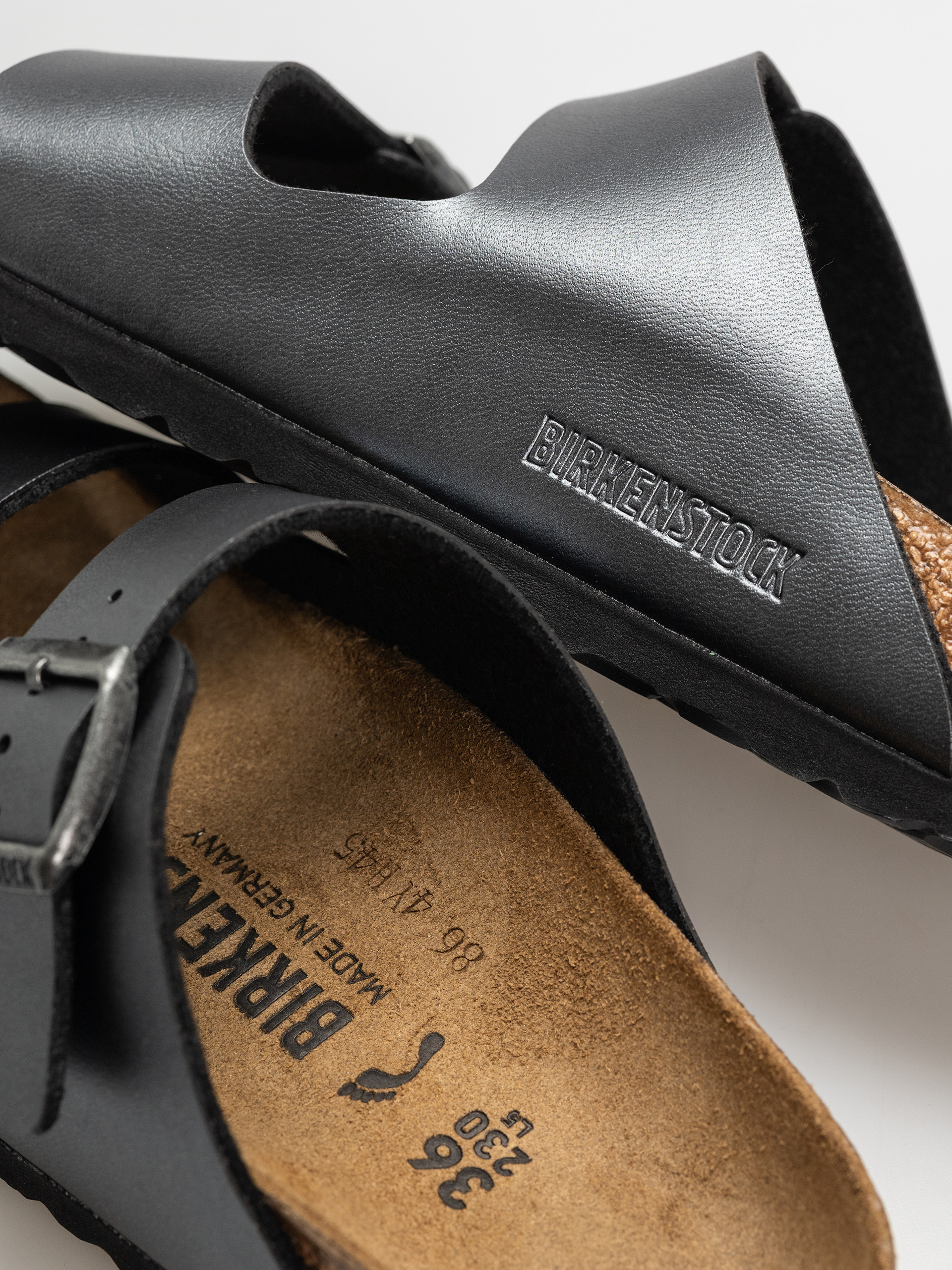 Birkenstock Arizona Birko Flor Metallic Narrow Wmn Flip-flops (metallic black)