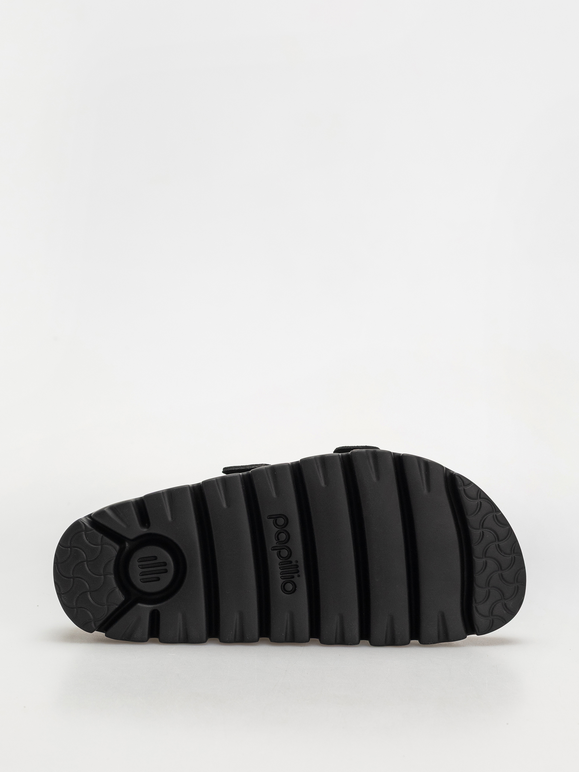 Birkenstock Arizona Chunky Suede Narrow Wmn Flip Flops (black/black)