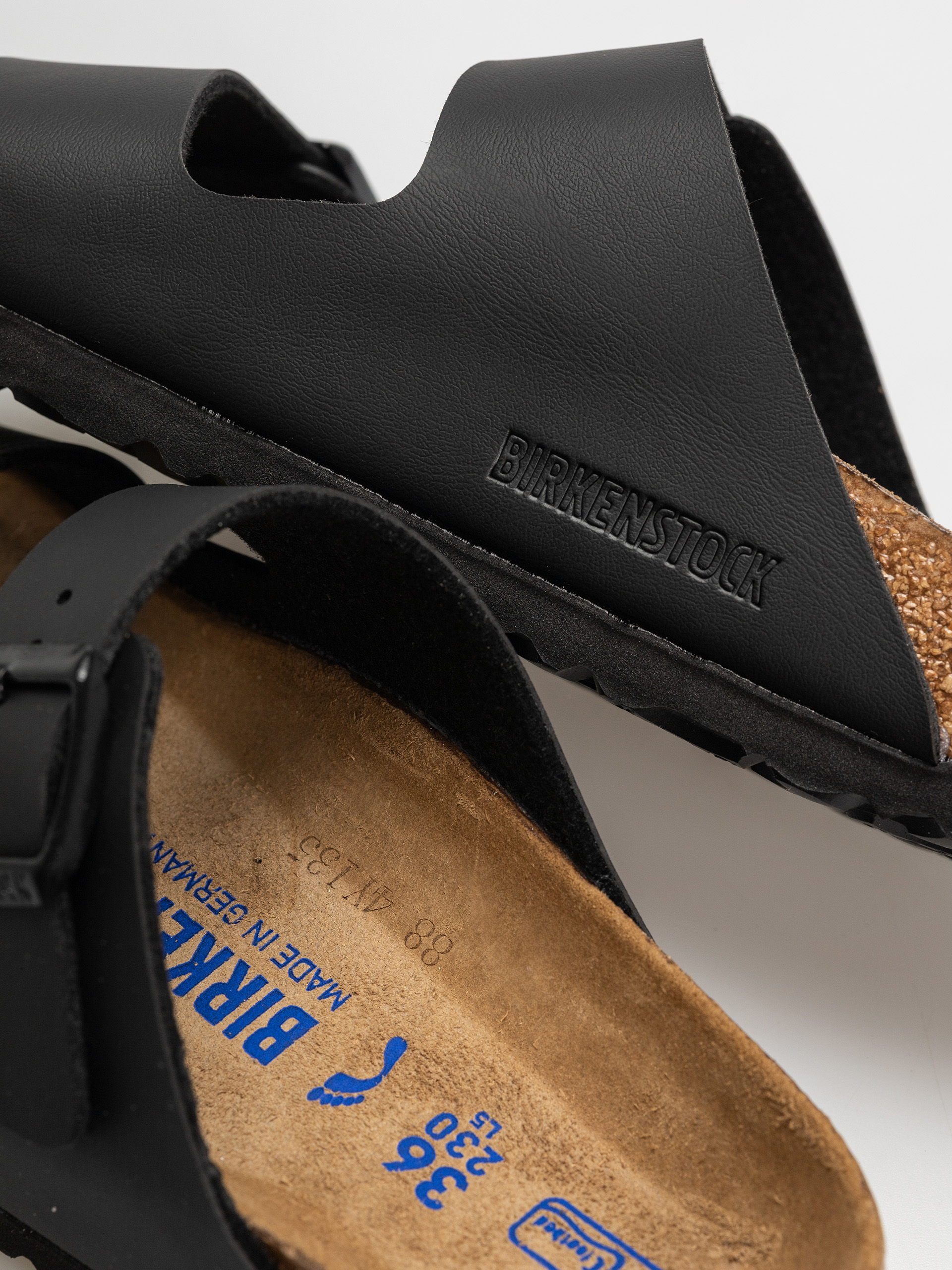 Birkenstock Arizona Sfb Briko Flor Narrow Wmn Flip-flops (black)