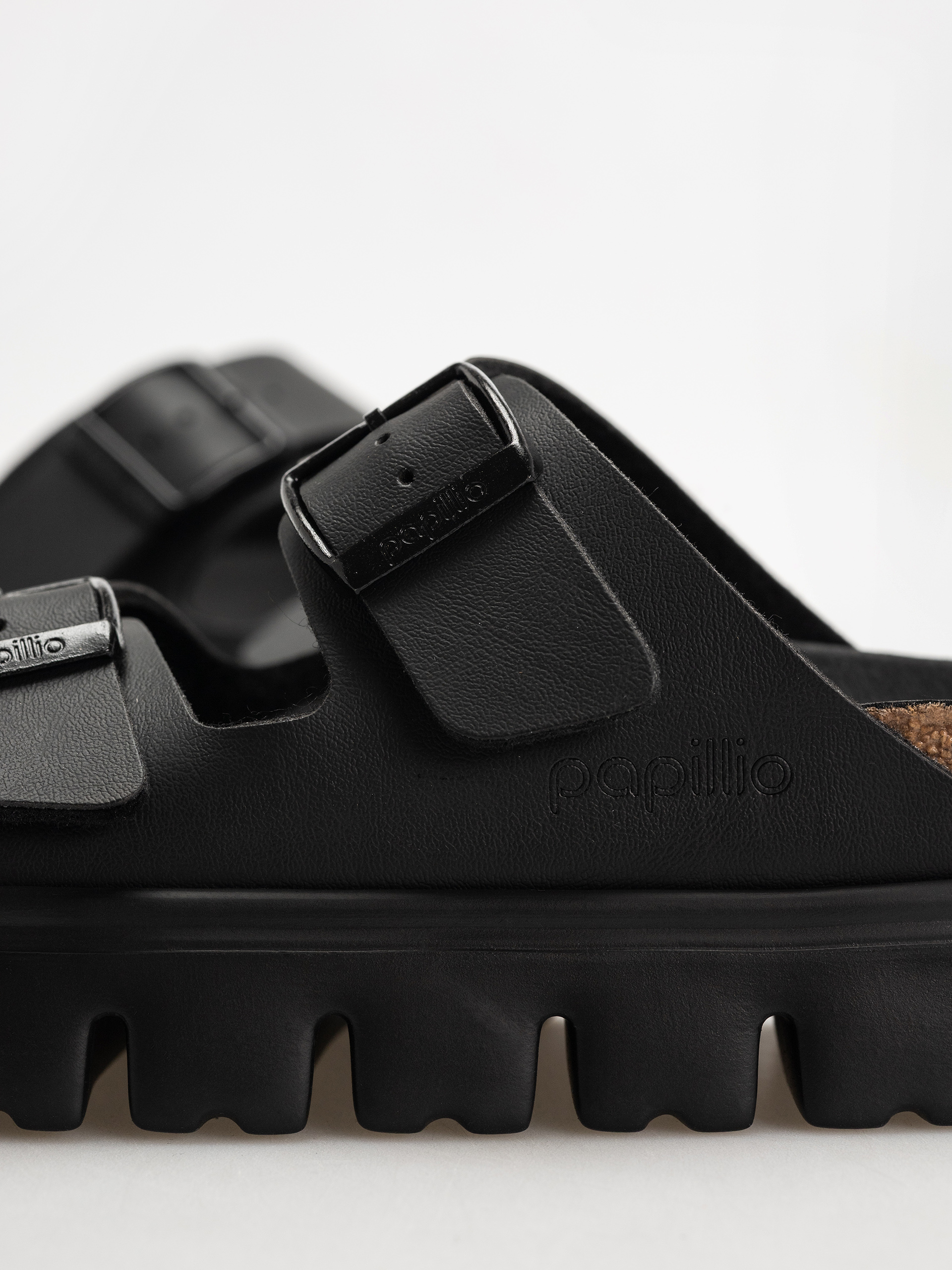 Birkenstock Arizona Chunky Briko Flor Narrow Wmn Flip Flops (black/black)