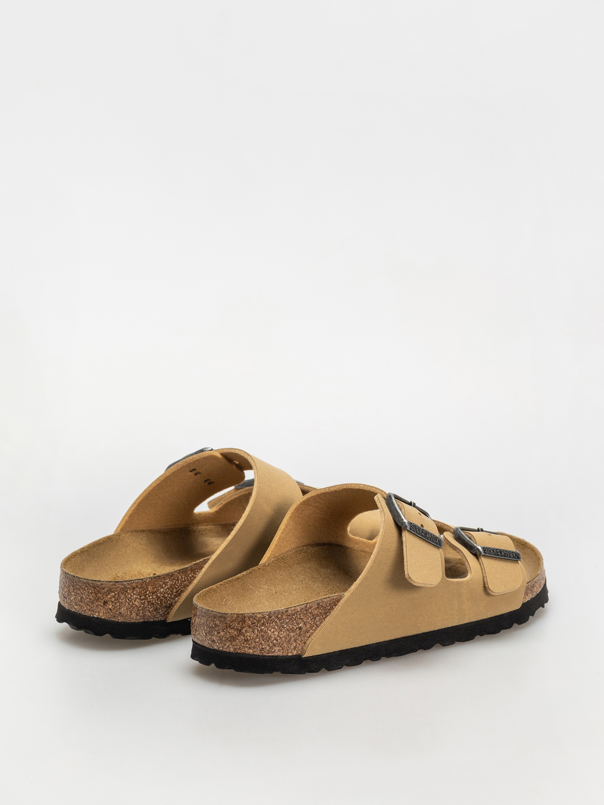 Birkenstock Arizona Birkibuc Narrow Wmn Flip-flops (latte cream)