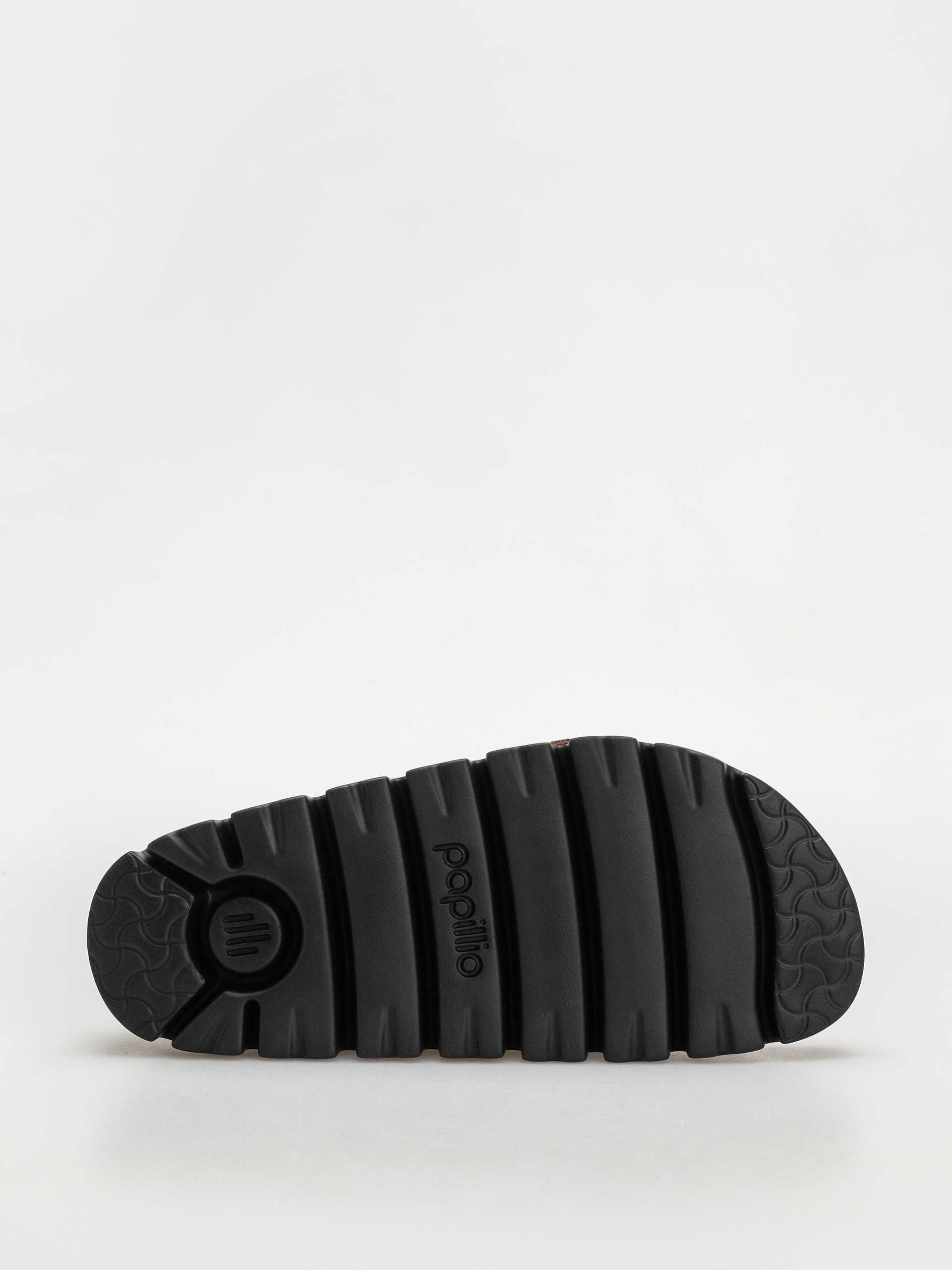 Birkenstock Flip-flops Arizona Chunky Suede Narrow Wmn (dark tea/black)