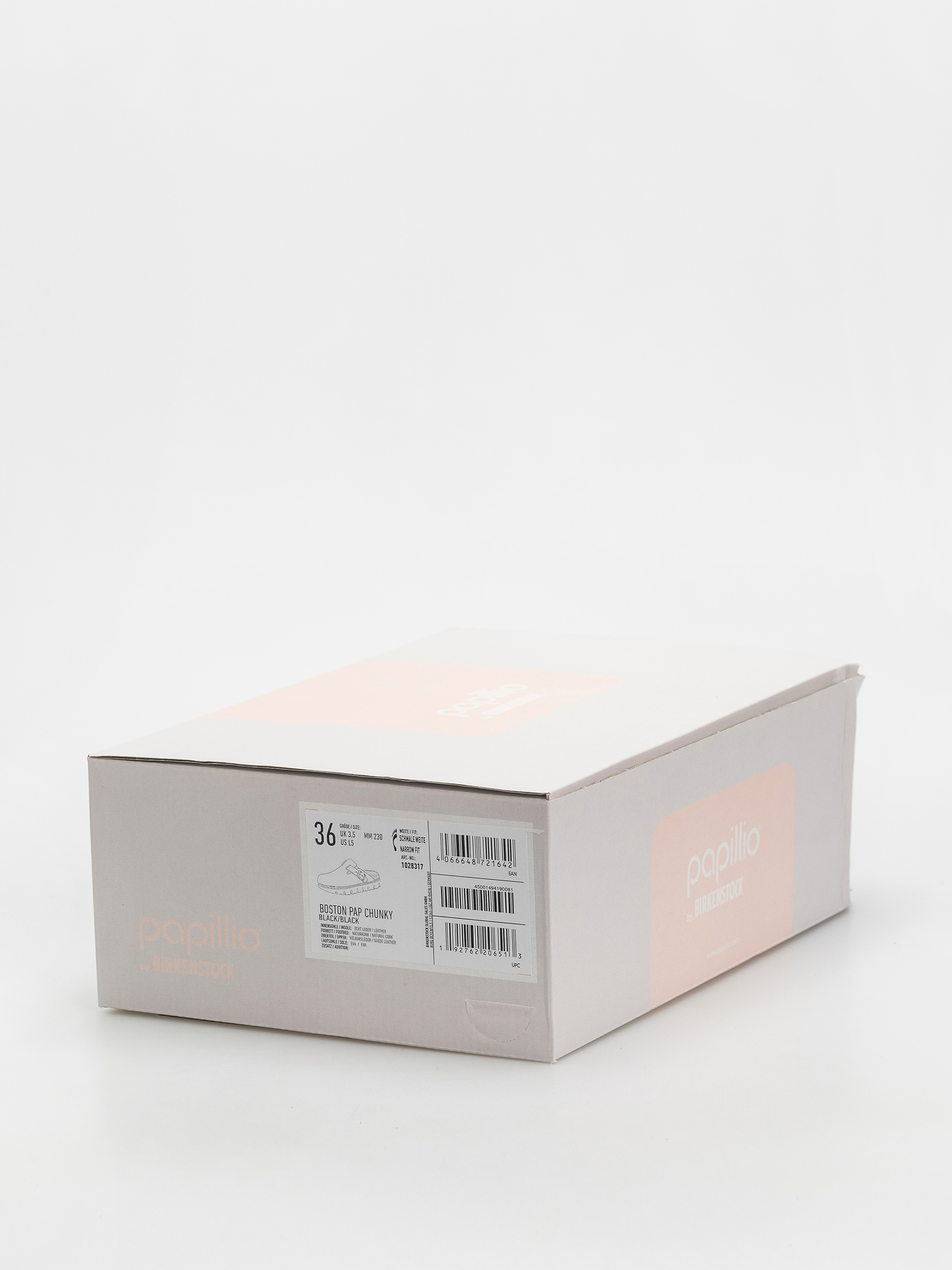 Birkenstock Flip Flops Boston Chunky Suede Narrow Wmn (black/black)