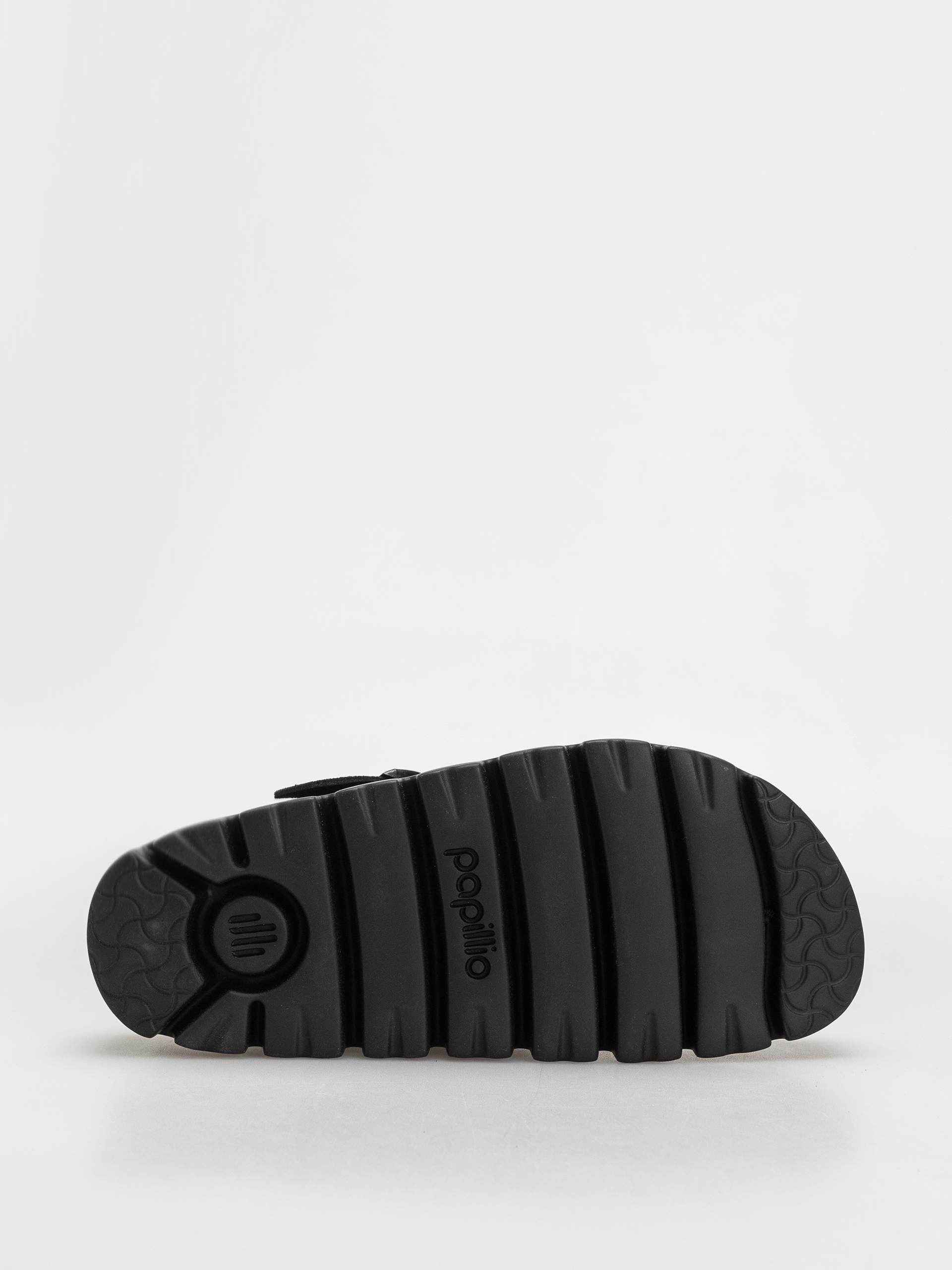 Birkenstock Flip Flops Boston Chunky Suede Narrow Wmn (black/black)