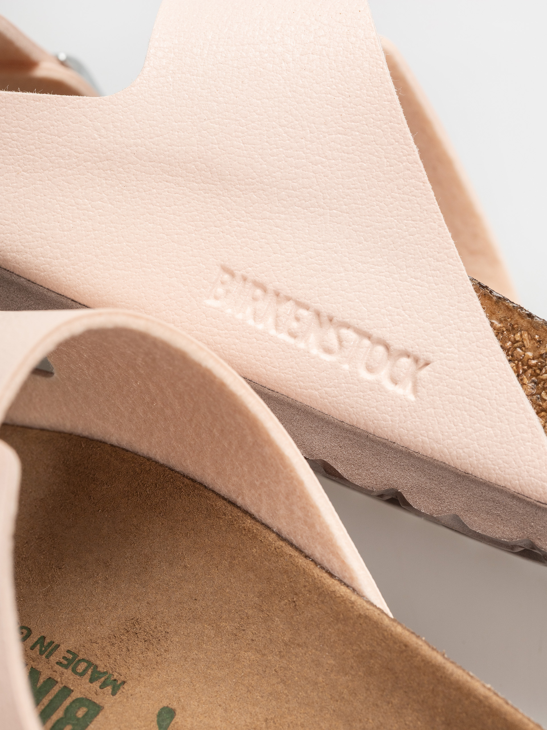 Birkenstock Arizona Birko Flor Nubuck Narrow Wmn Flip-flops (light rose)