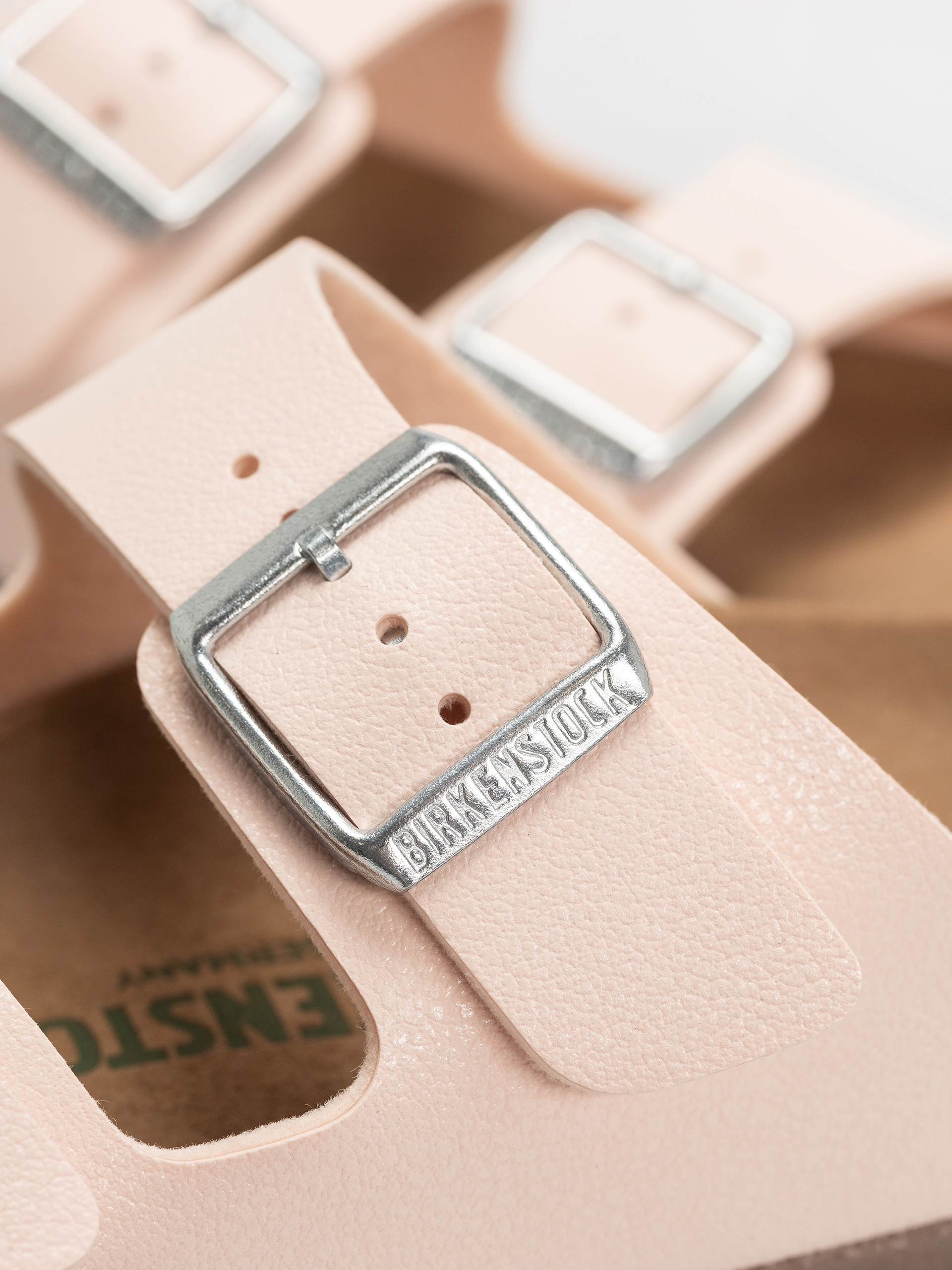 Birkenstock Arizona Birko Flor Nubuck Narrow Wmn Flip-flops (light rose)