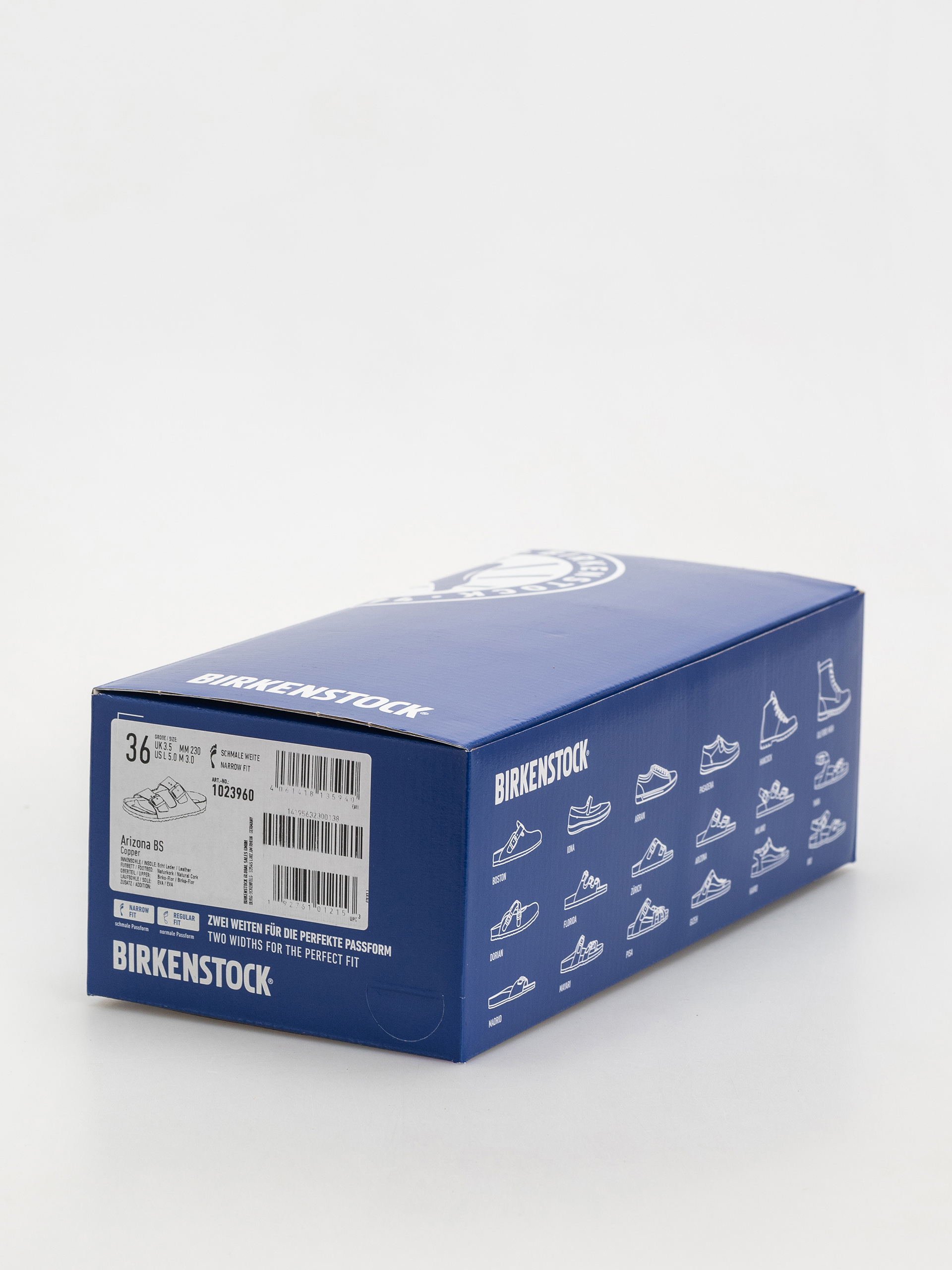 Birkenstock Arizona Birko Flor Narrow Wmn Flip-flops (copper)