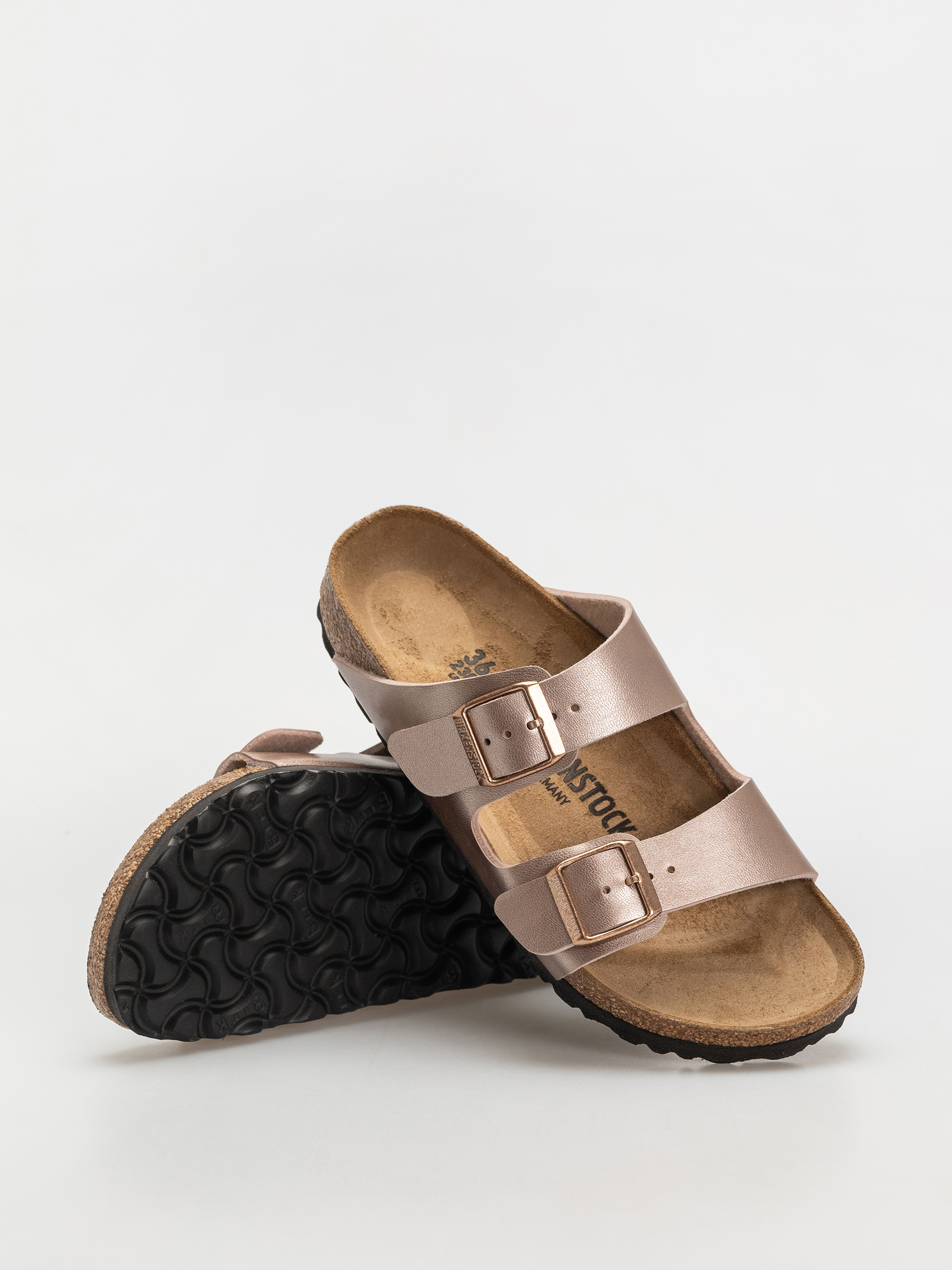 Birkenstock Arizona Birko Flor Narrow Wmn Flip-flops (copper)