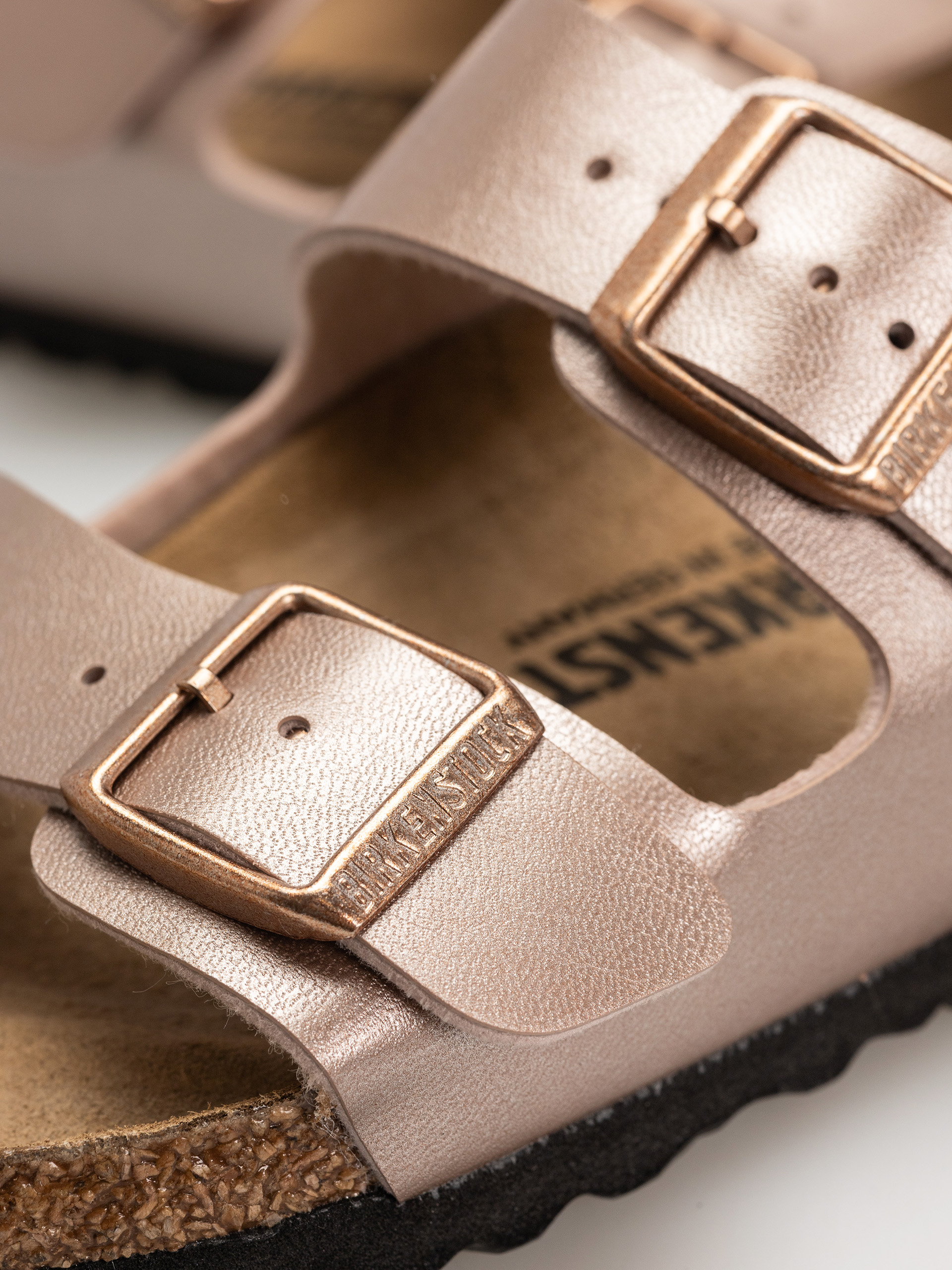 Birkenstock Arizona Birko Flor Narrow Wmn Flip Flops (copper)