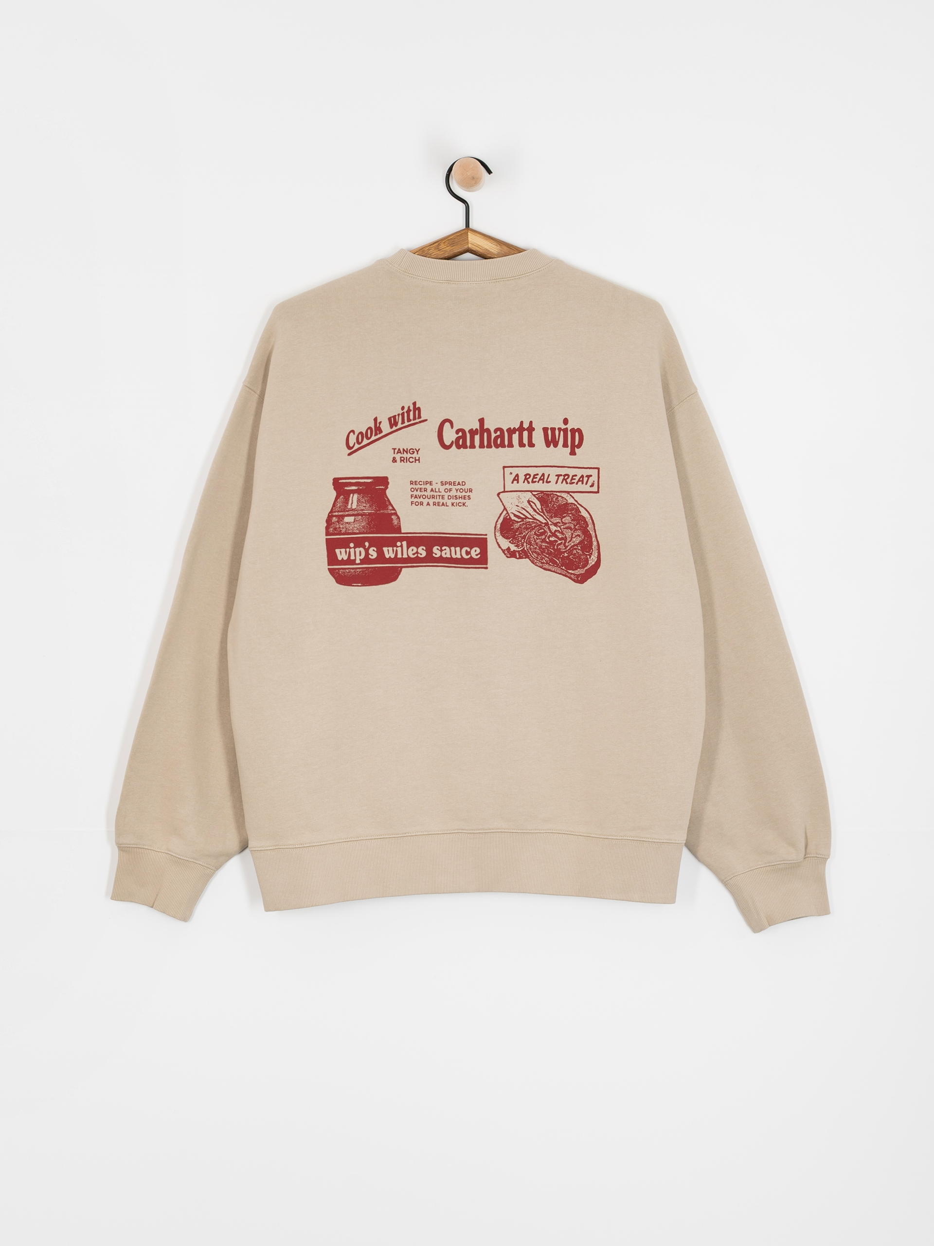 Carhartt WIP Catalogue Sweatshirt (fleur de sel/desire)