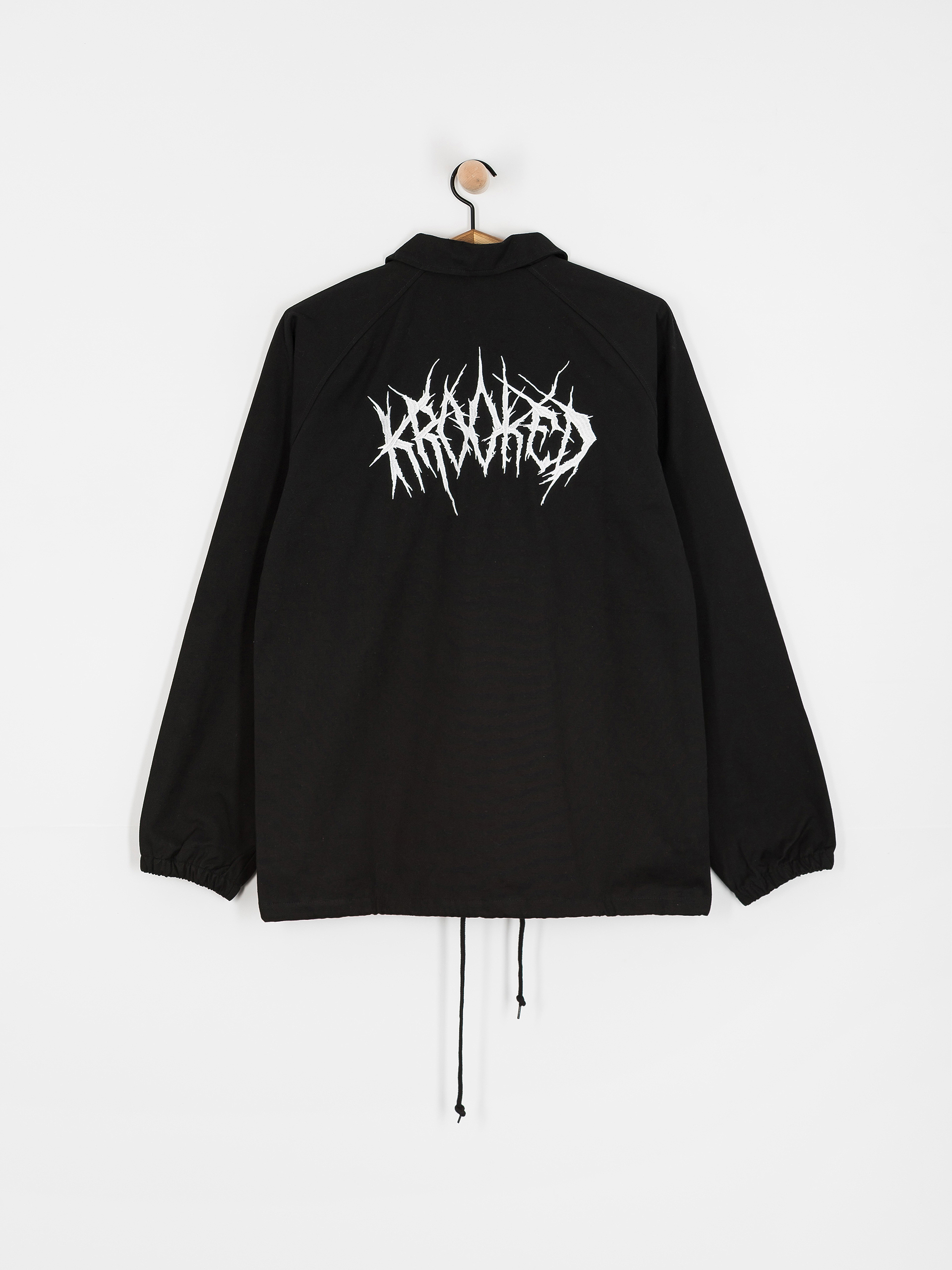 Krooked Necro Skript Jacke (black/white)