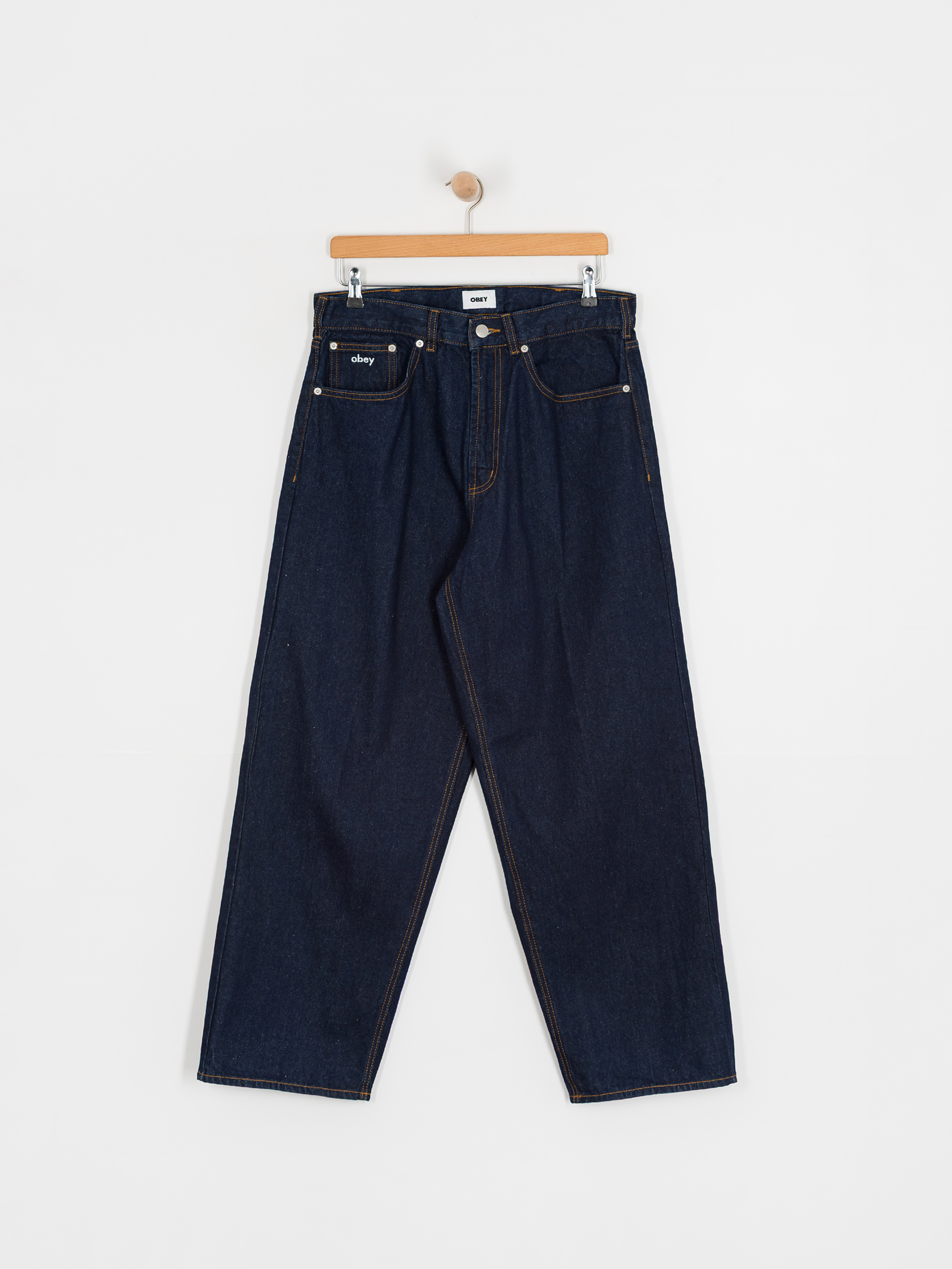 OBEY Bigwig Baggy Denim Pants - black (faded black) OBEY Bigwig Baggy Denim Pants - black (faded black)
