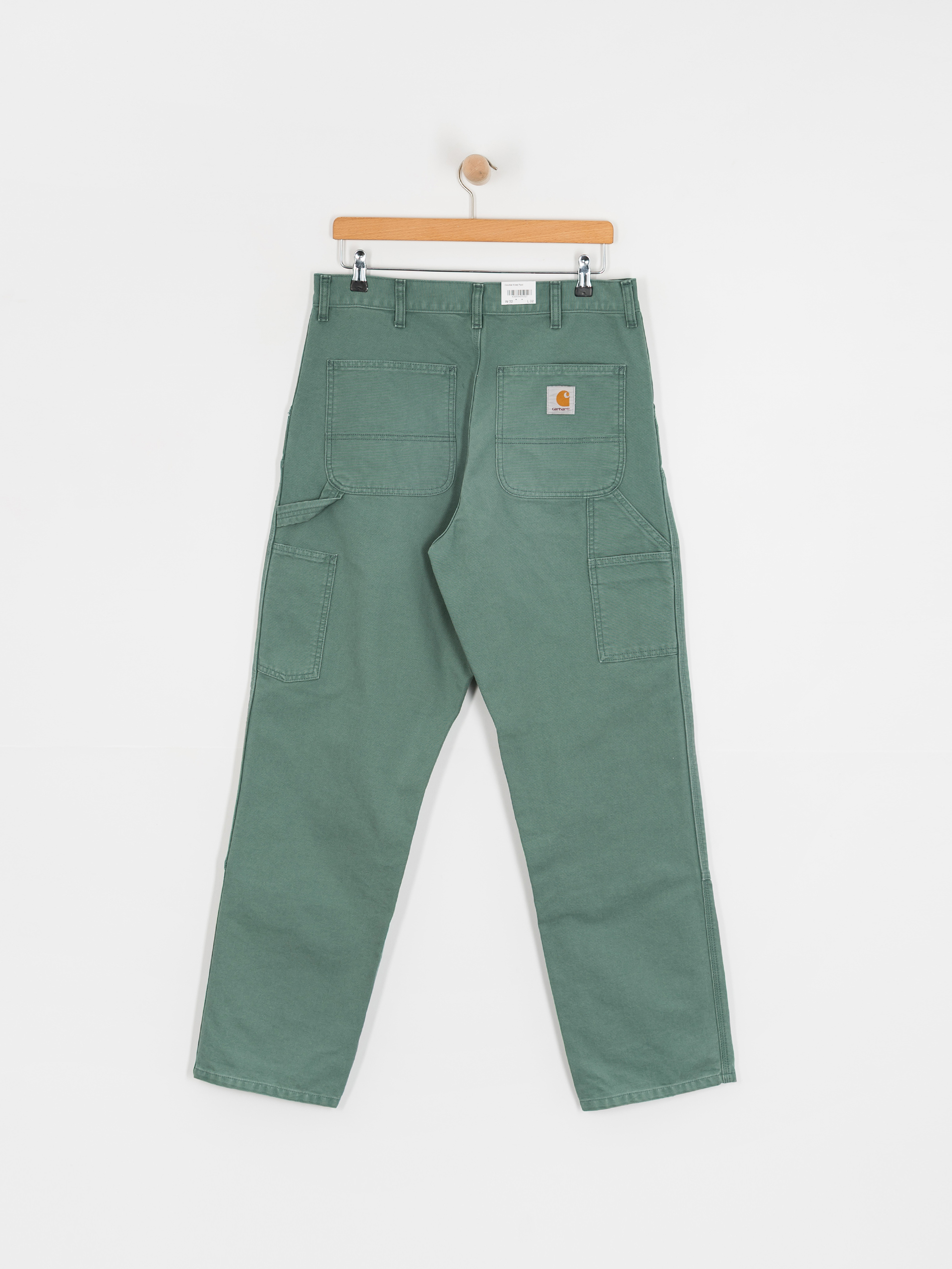 Carhartt WIP Double Knee Pants - green (silver pine)