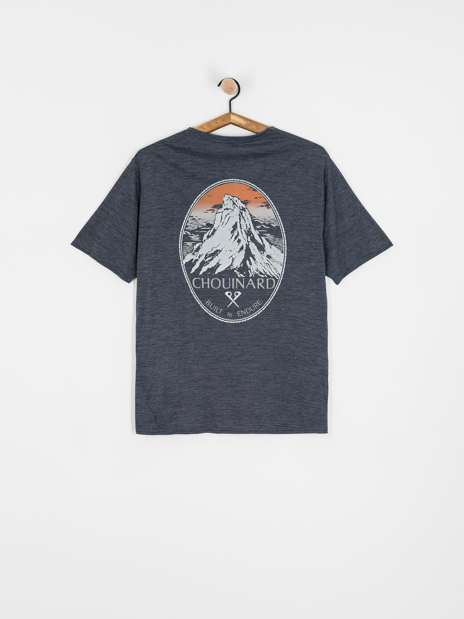 Patagonia Cap Cool Daily Graphic T-Shirt (chouinard crest/smolder blue x-dye)