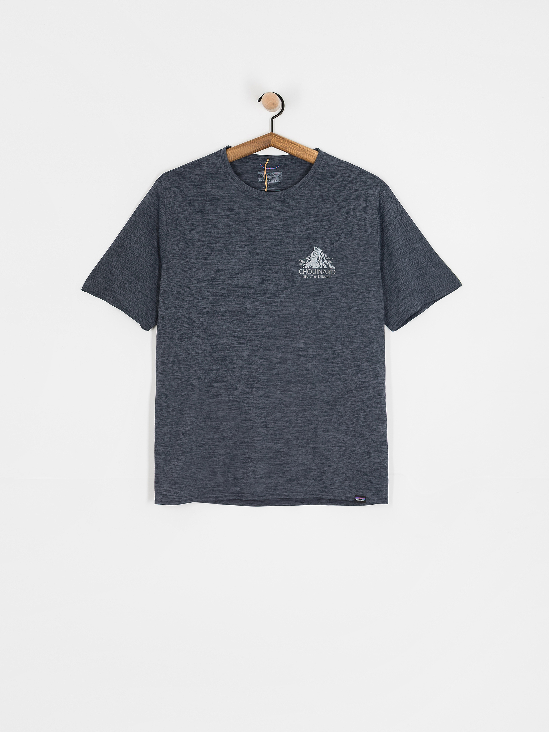 Patagonia Cap Cool Daily Graphic T-Shirt (chouinard crest/smolder blue x-dye)